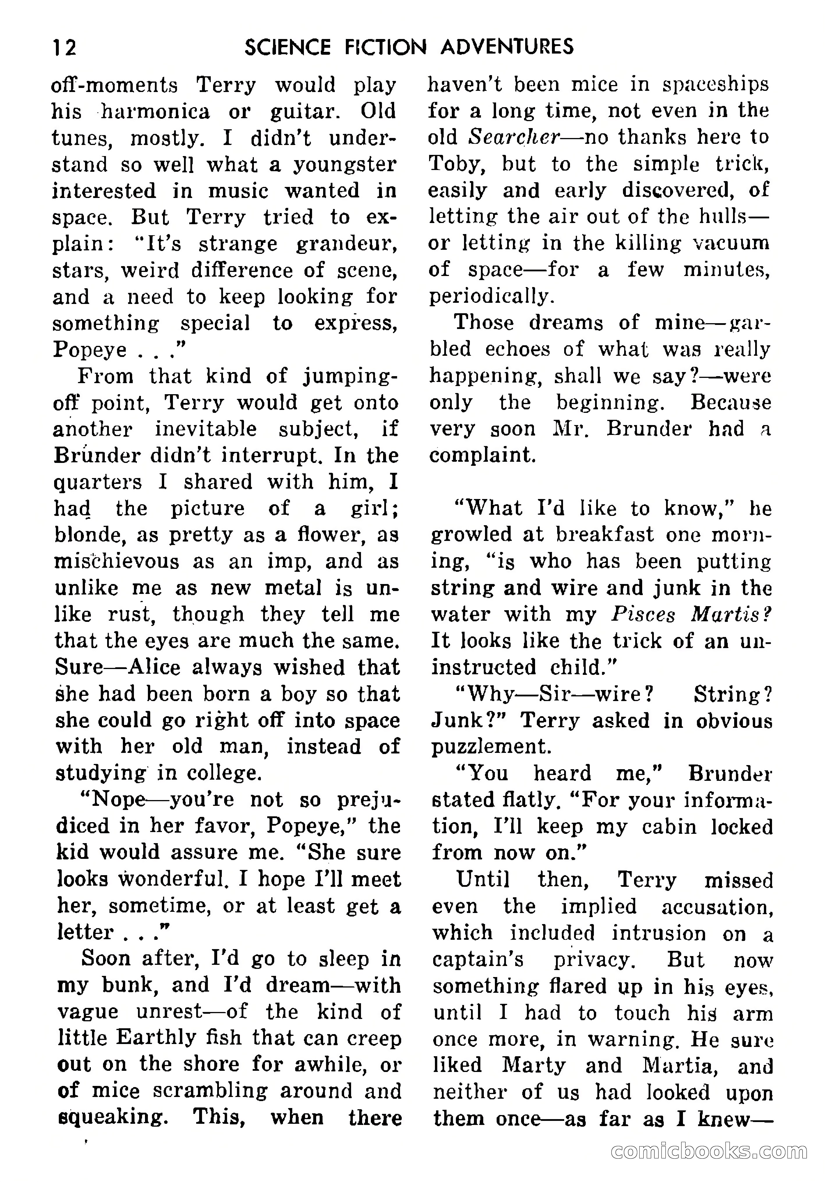 Science Fiction Adventures, Vol. 1, No. 5 — page 15 of 166