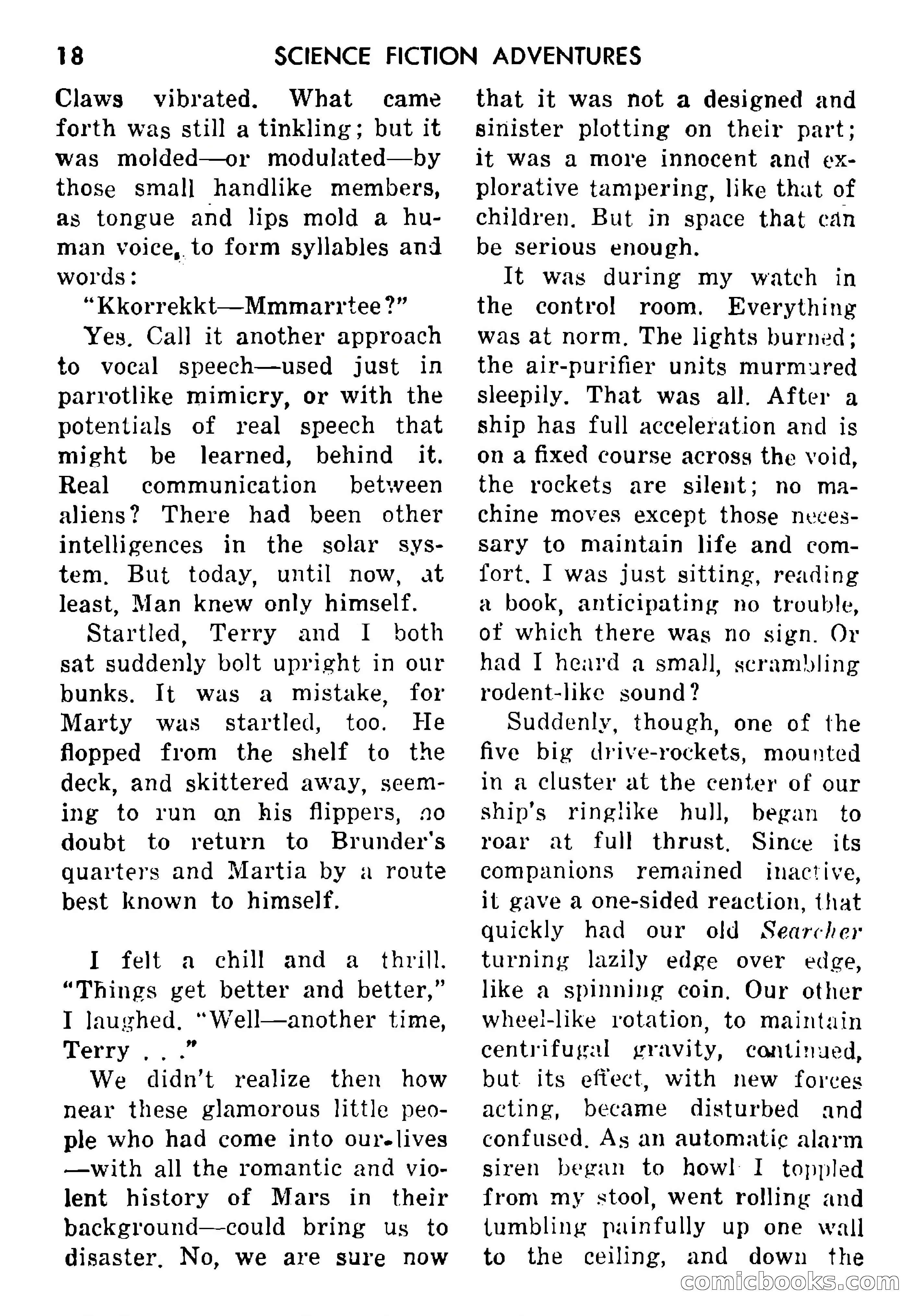 Science Fiction Adventures, Vol. 1, No. 5 — page 21 of 166