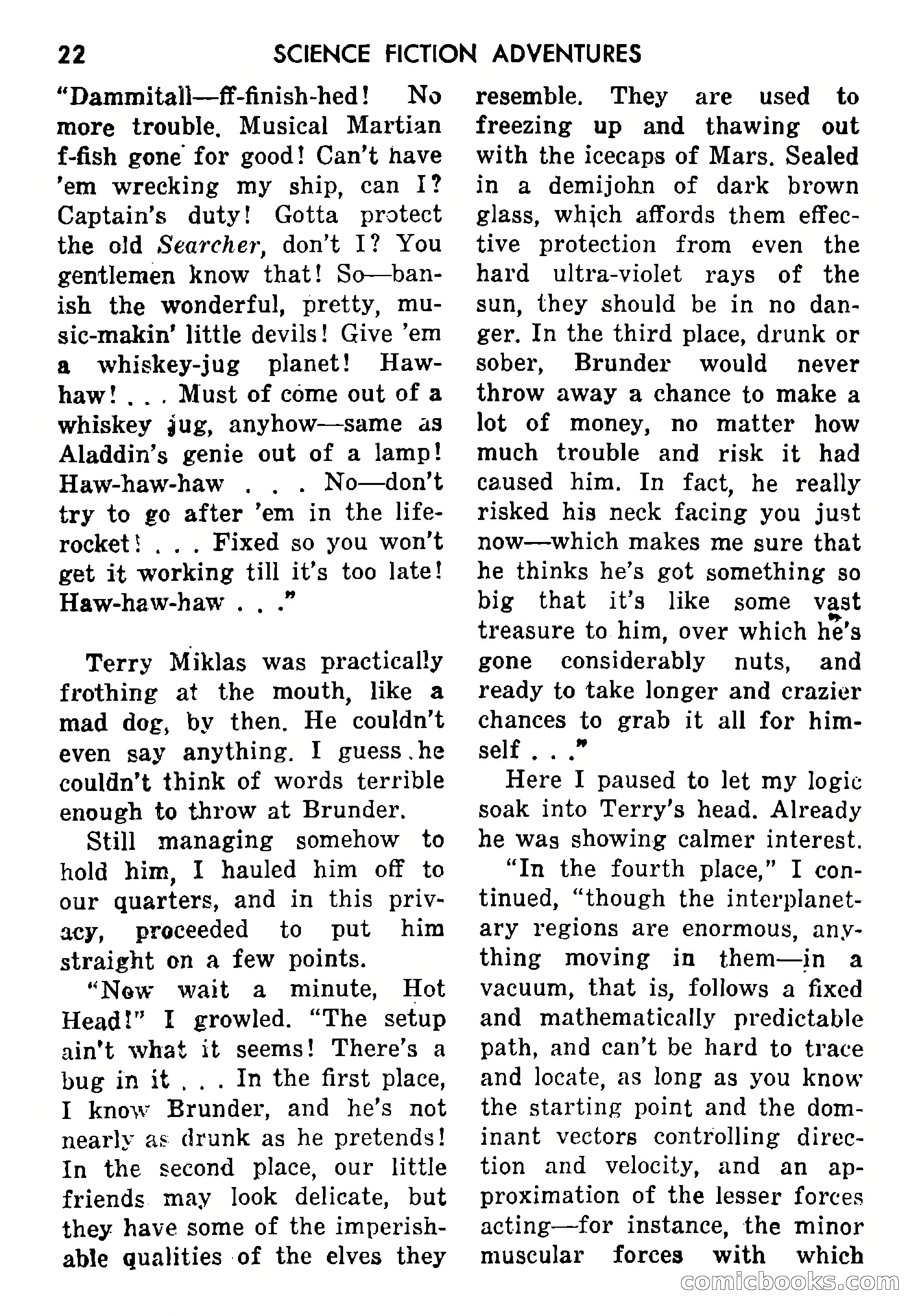 Science Fiction Adventures, Vol. 1, No. 5 — page 25 of 166