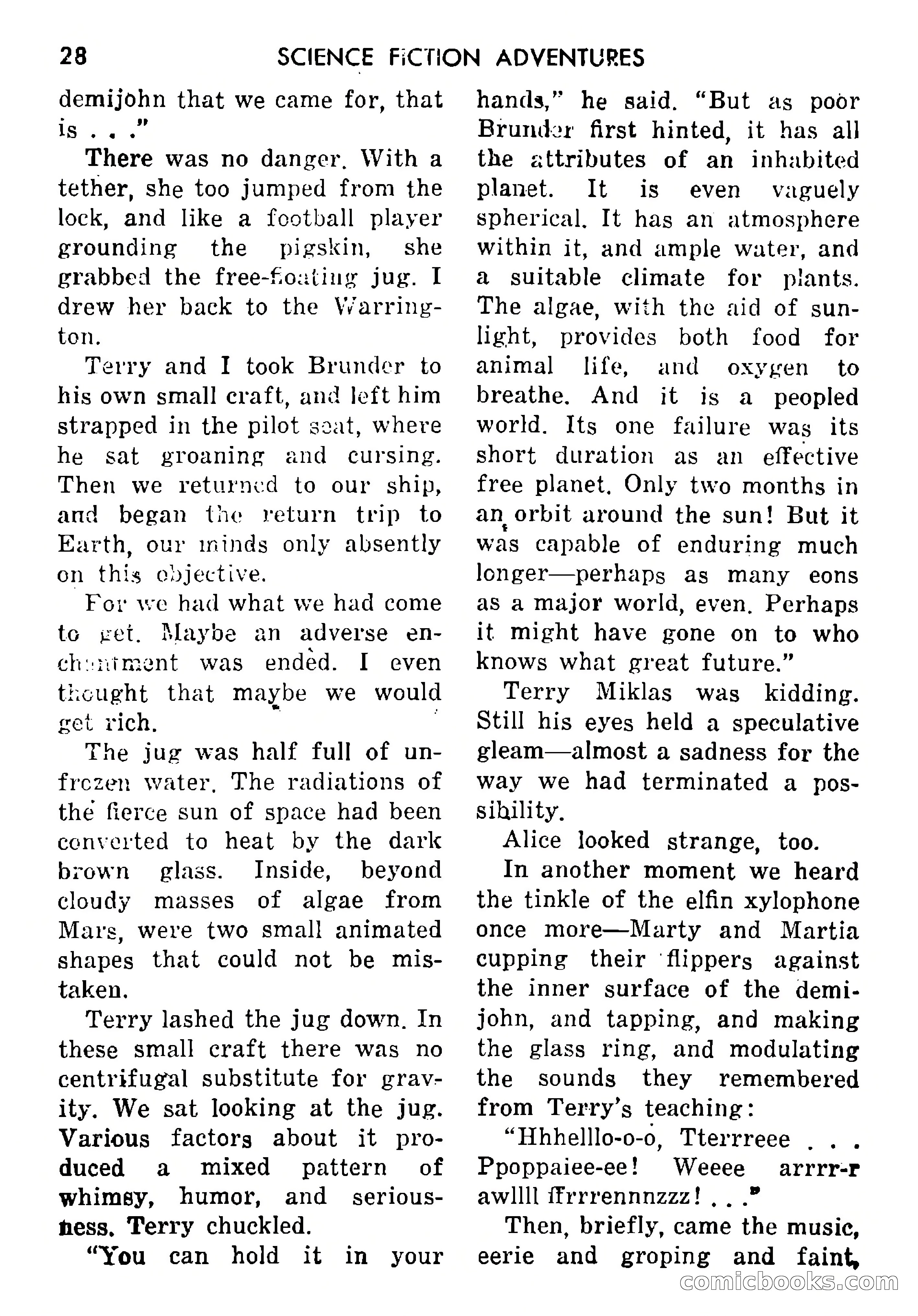 Science Fiction Adventures, Vol. 1, No. 5 — page 31 of 166