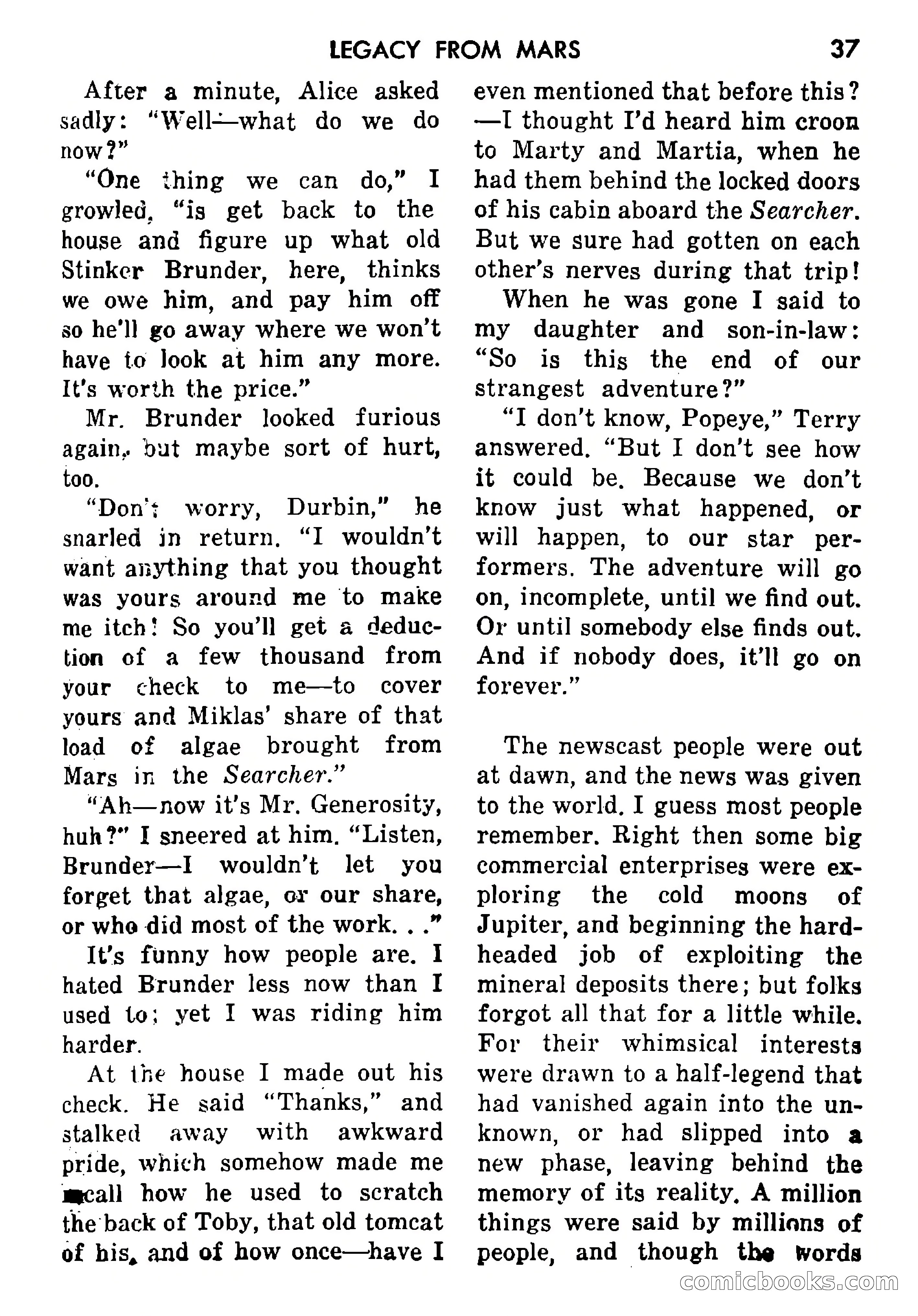 Science Fiction Adventures, Vol. 1, No. 5 — page 40 of 166