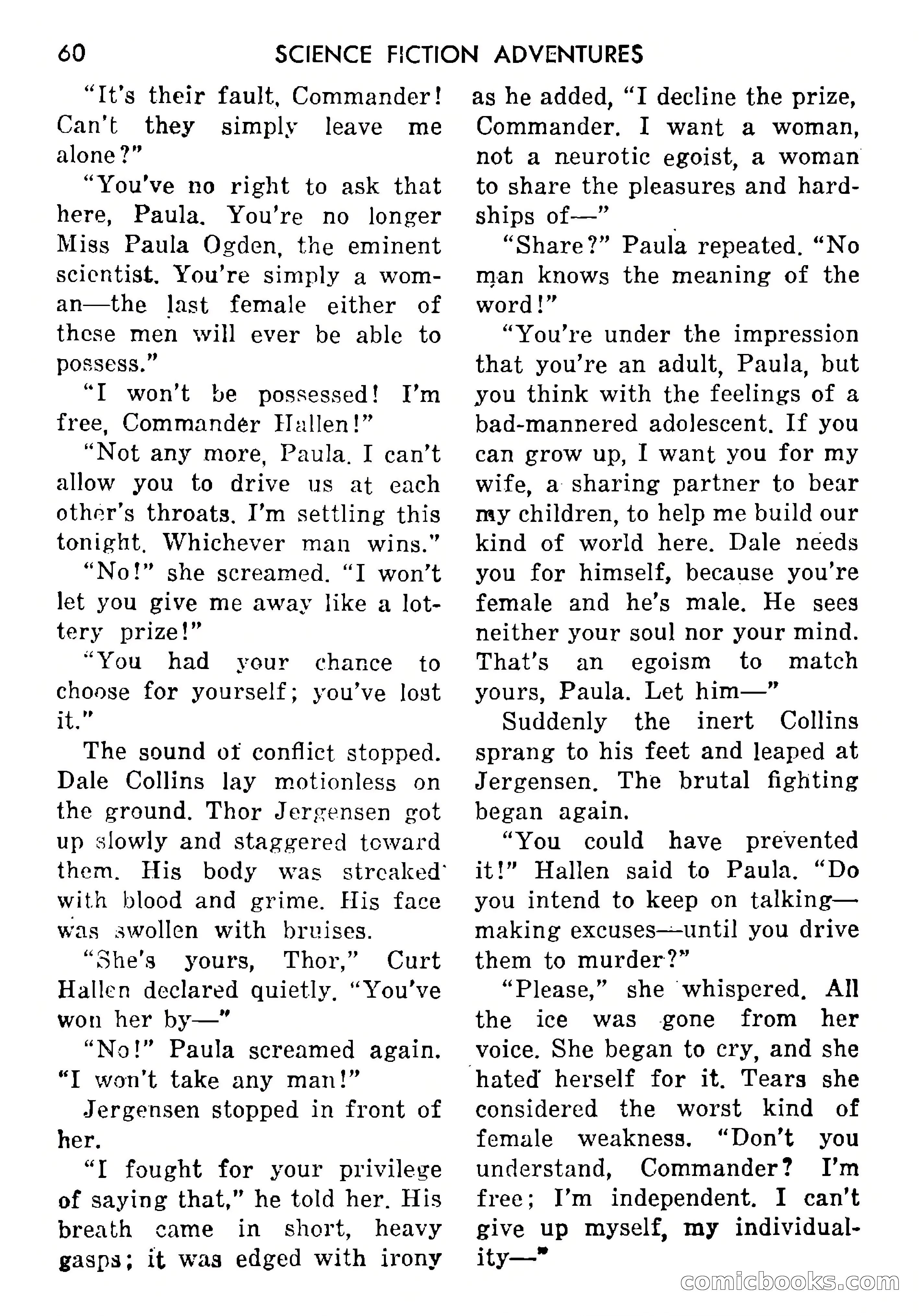 Science Fiction Adventures, Vol. 1, No. 5 — page 63 of 166