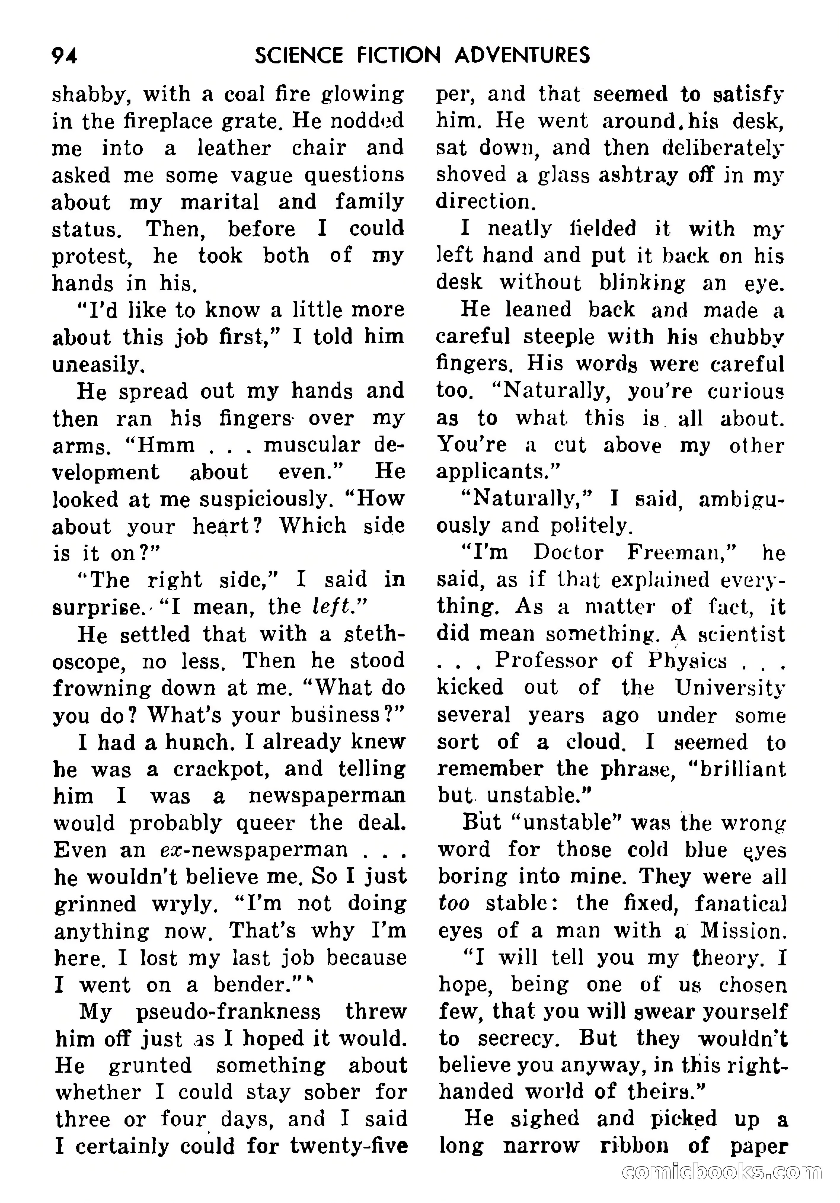 Science Fiction Adventures, Vol. 1, No. 5 — page 97 of 166