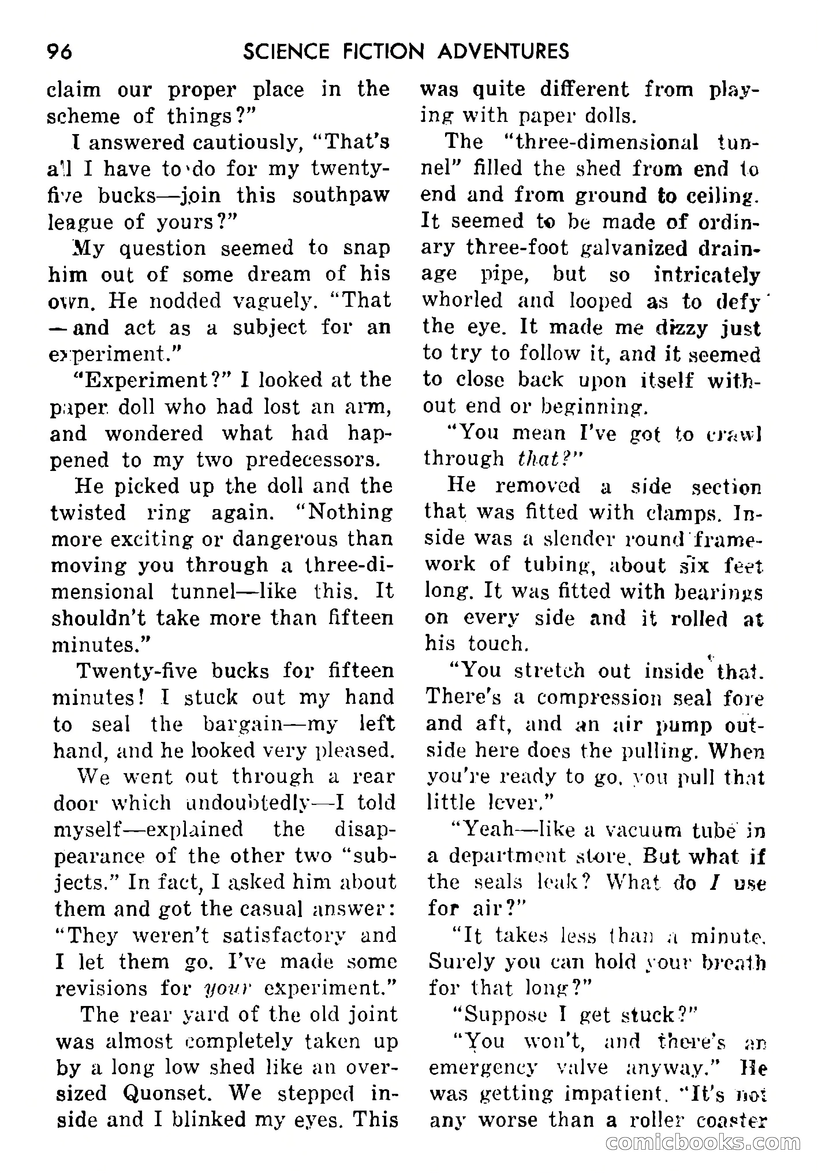 Science Fiction Adventures, Vol. 1, No. 5 — page 99 of 166