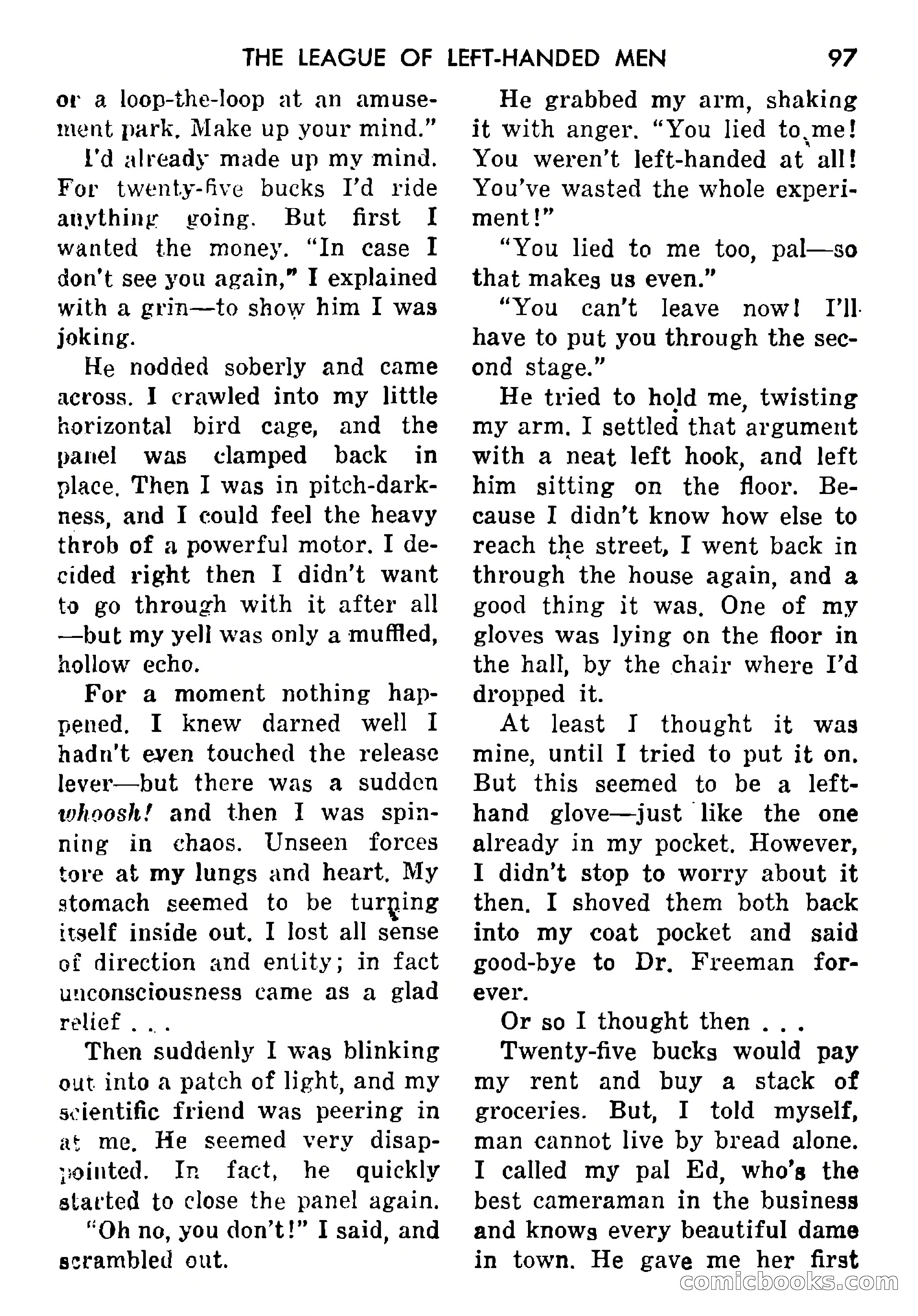 Science Fiction Adventures, Vol. 1, No. 5 — page 100 of 166