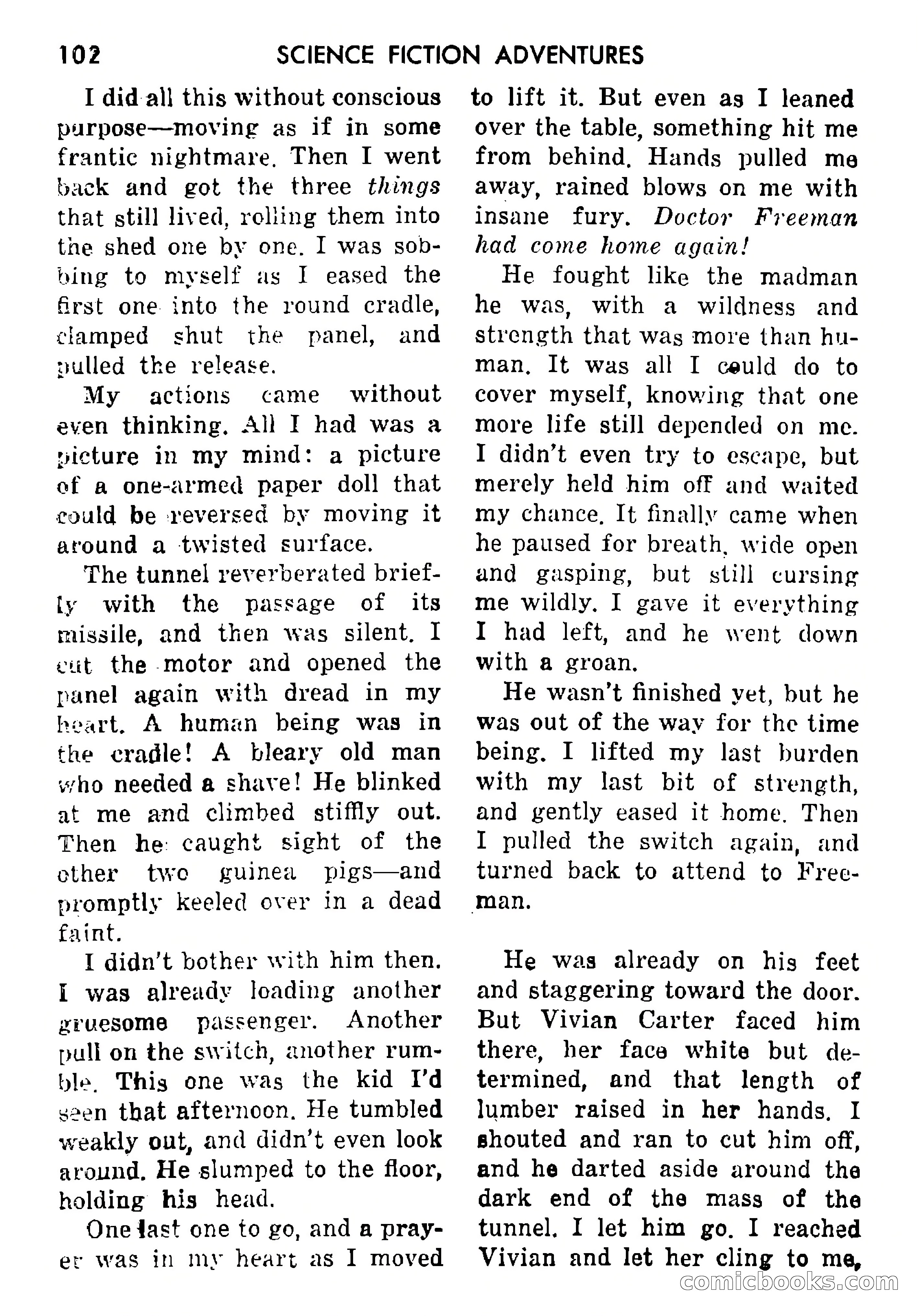 Science Fiction Adventures, Vol. 1, No. 5 — page 105 of 166