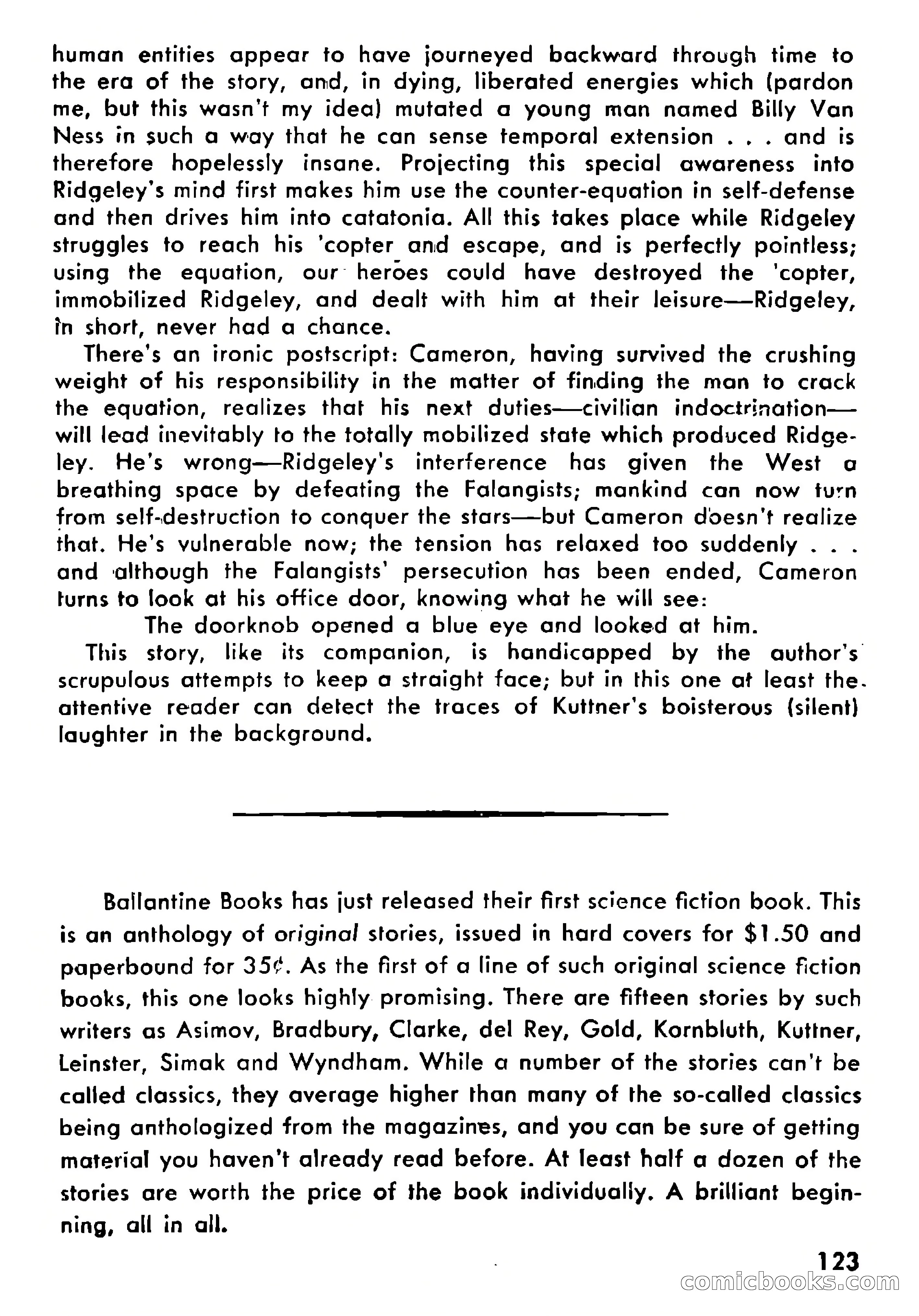 Science Fiction Adventures, Vol. 1, No. 5 — page 126 of 166