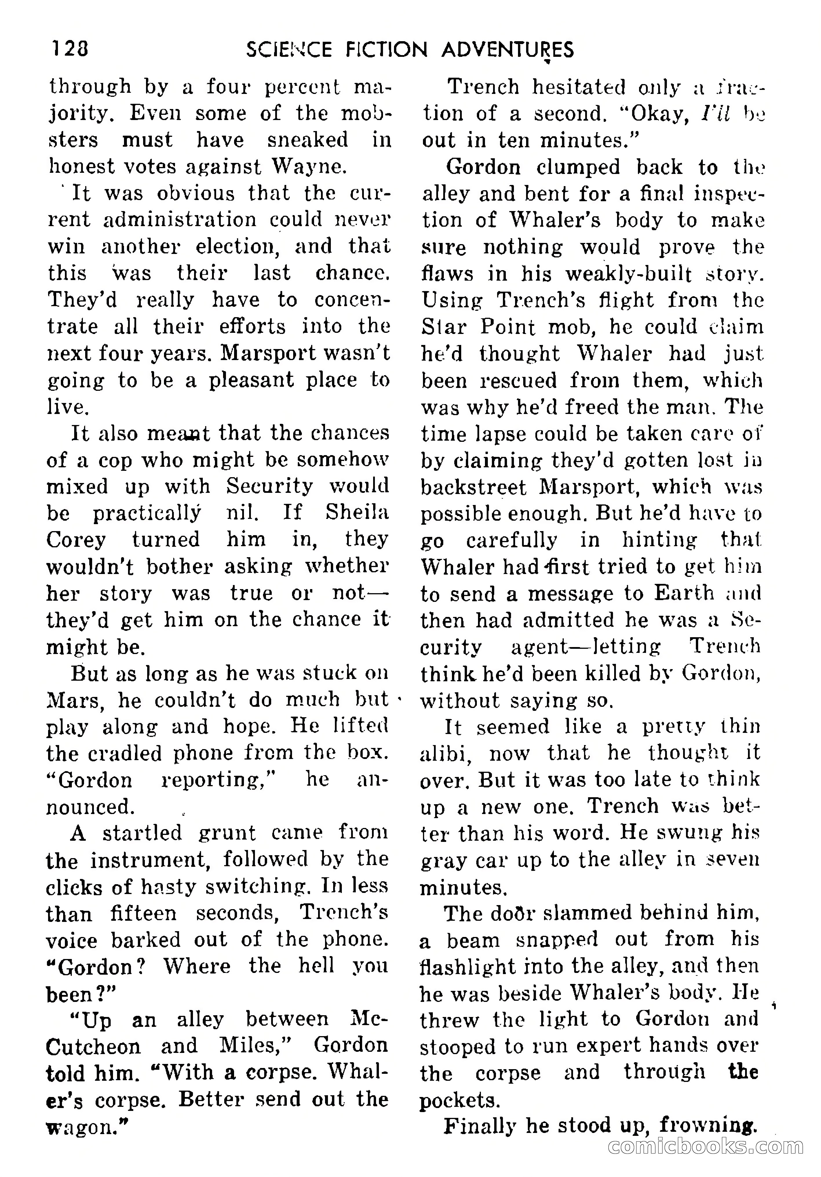 Science Fiction Adventures, Vol. 1, No. 5 — page 131 of 166