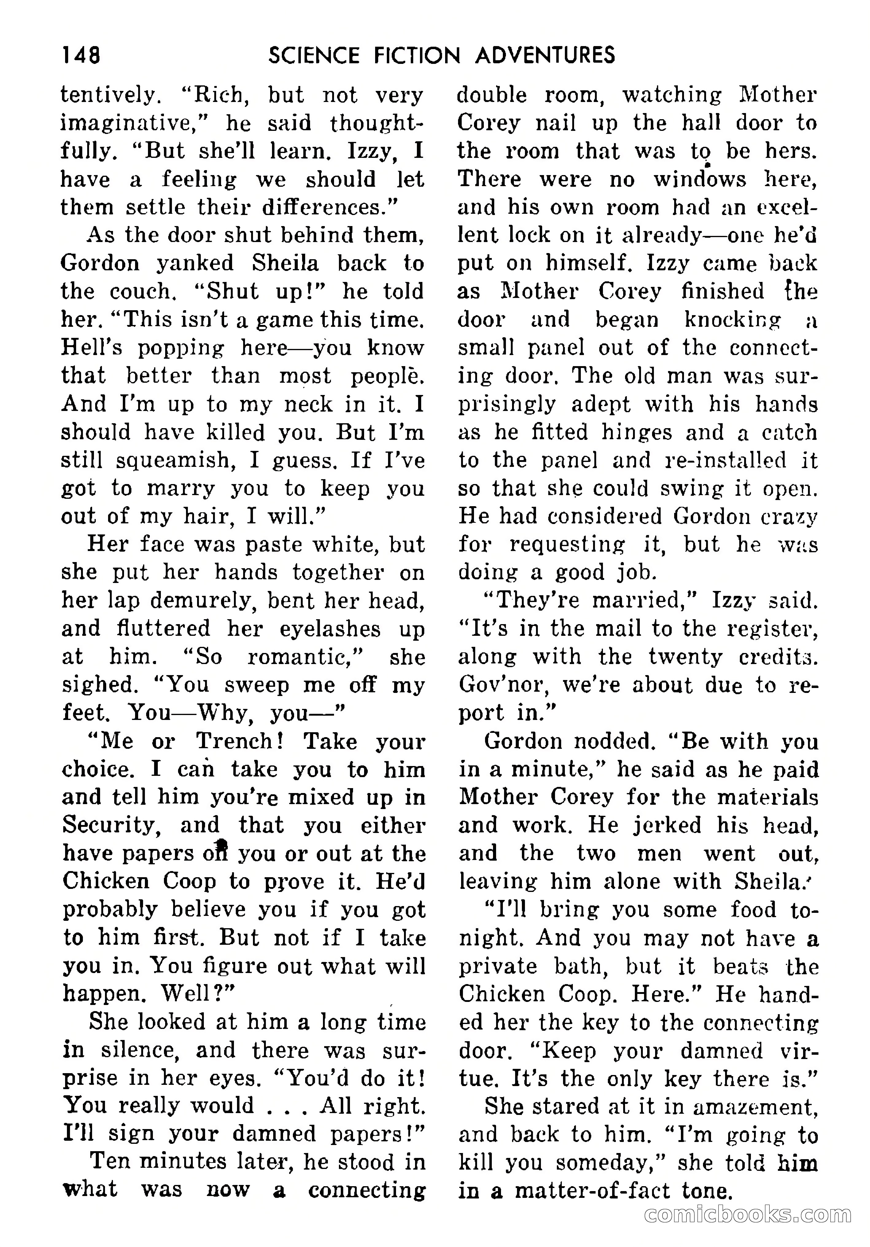 Science Fiction Adventures, Vol. 1, No. 5 — page 151 of 166