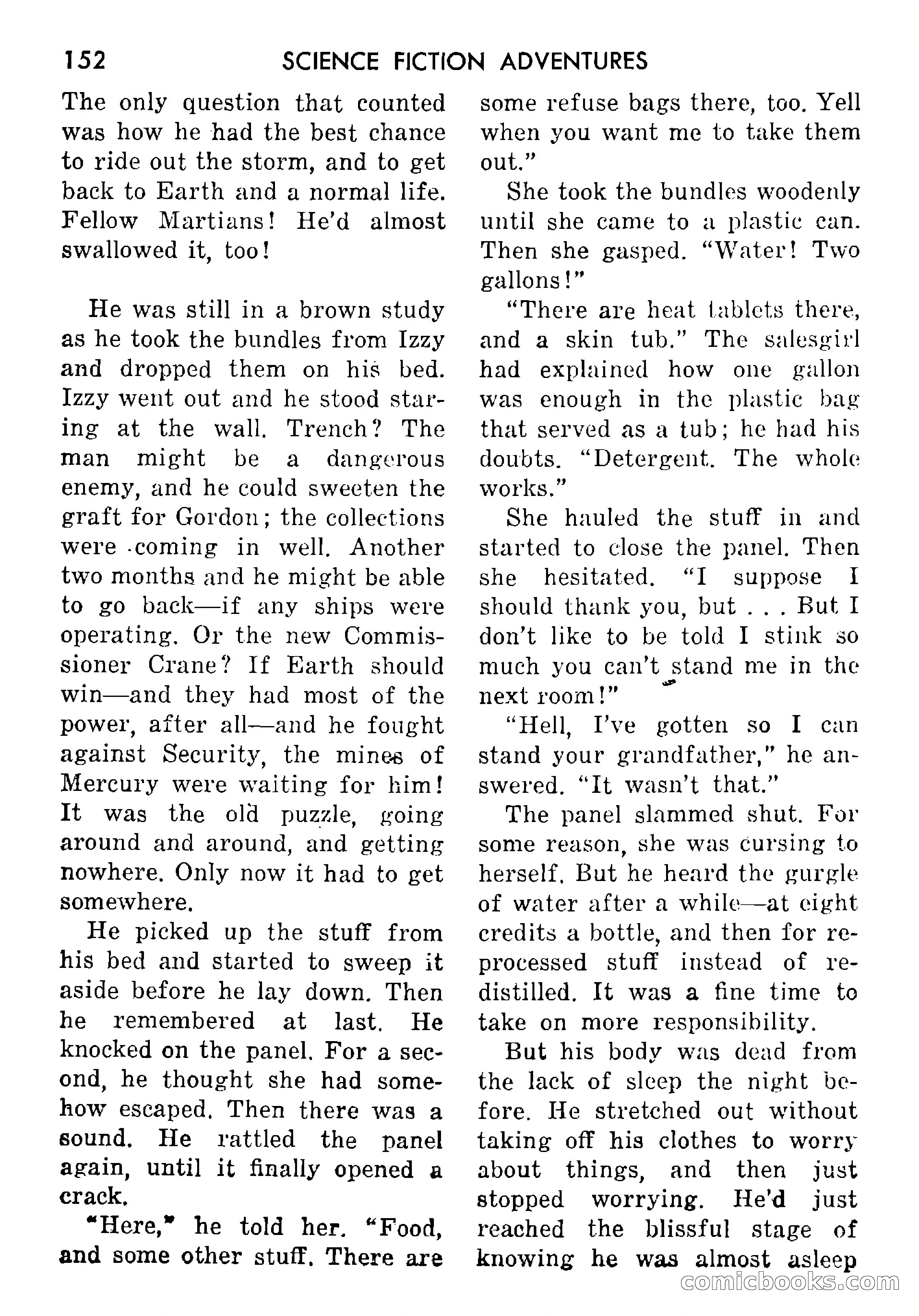 Science Fiction Adventures, Vol. 1, No. 5 — page 155 of 166
