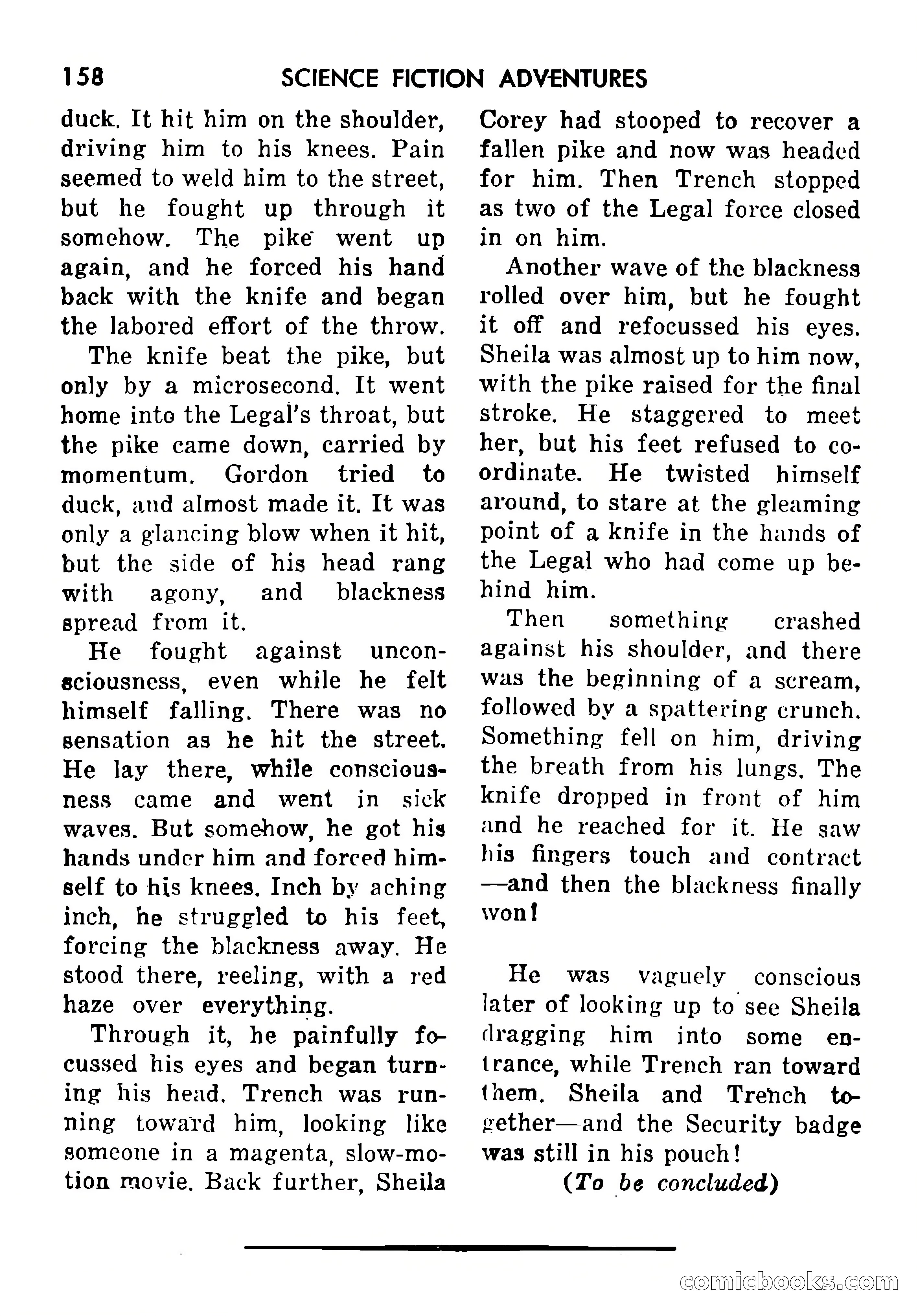 Science Fiction Adventures, Vol. 1, No. 5 — page 161 of 166