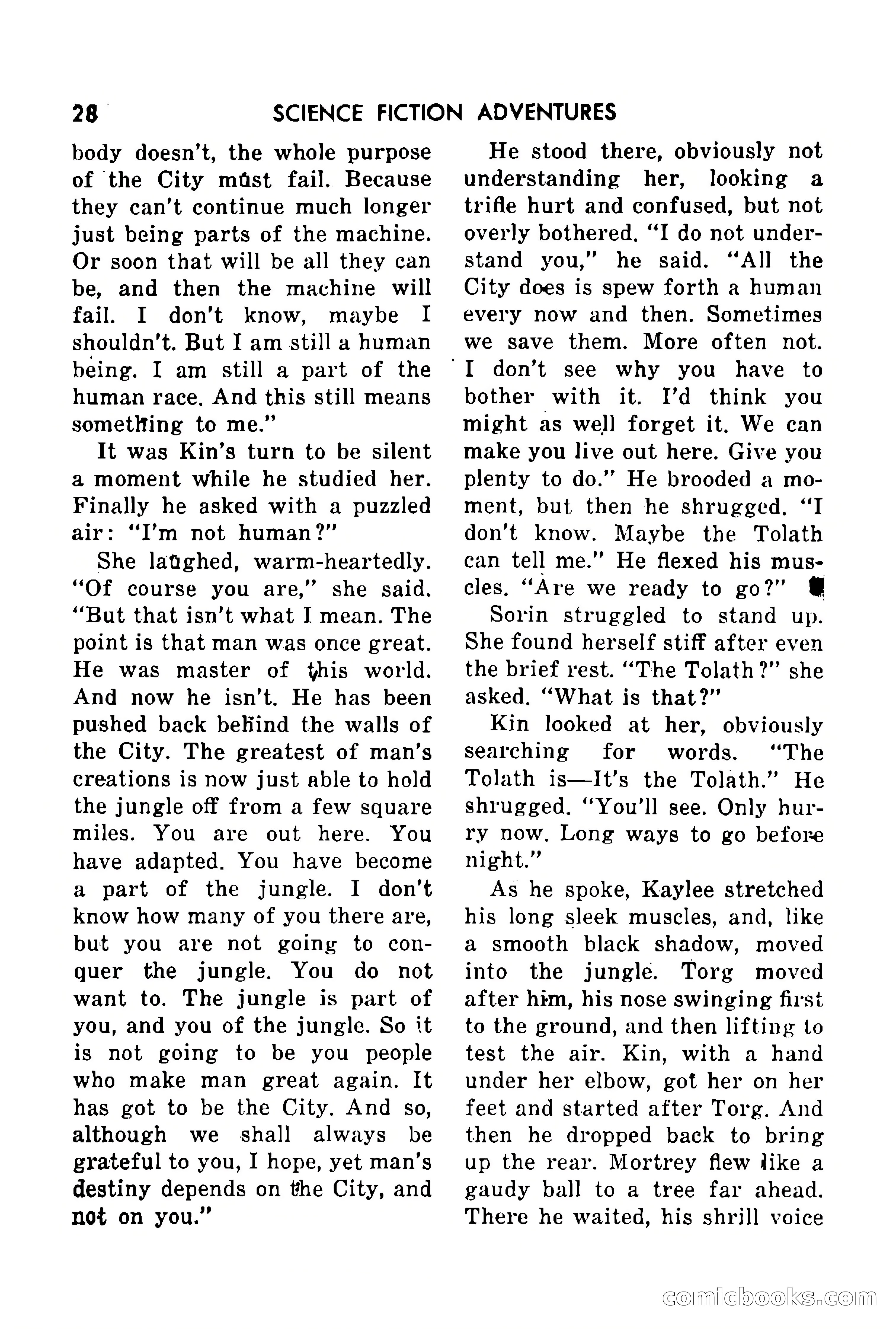 Science Fiction Adventures, Vol. 1, No. 6 — page 31 of 166