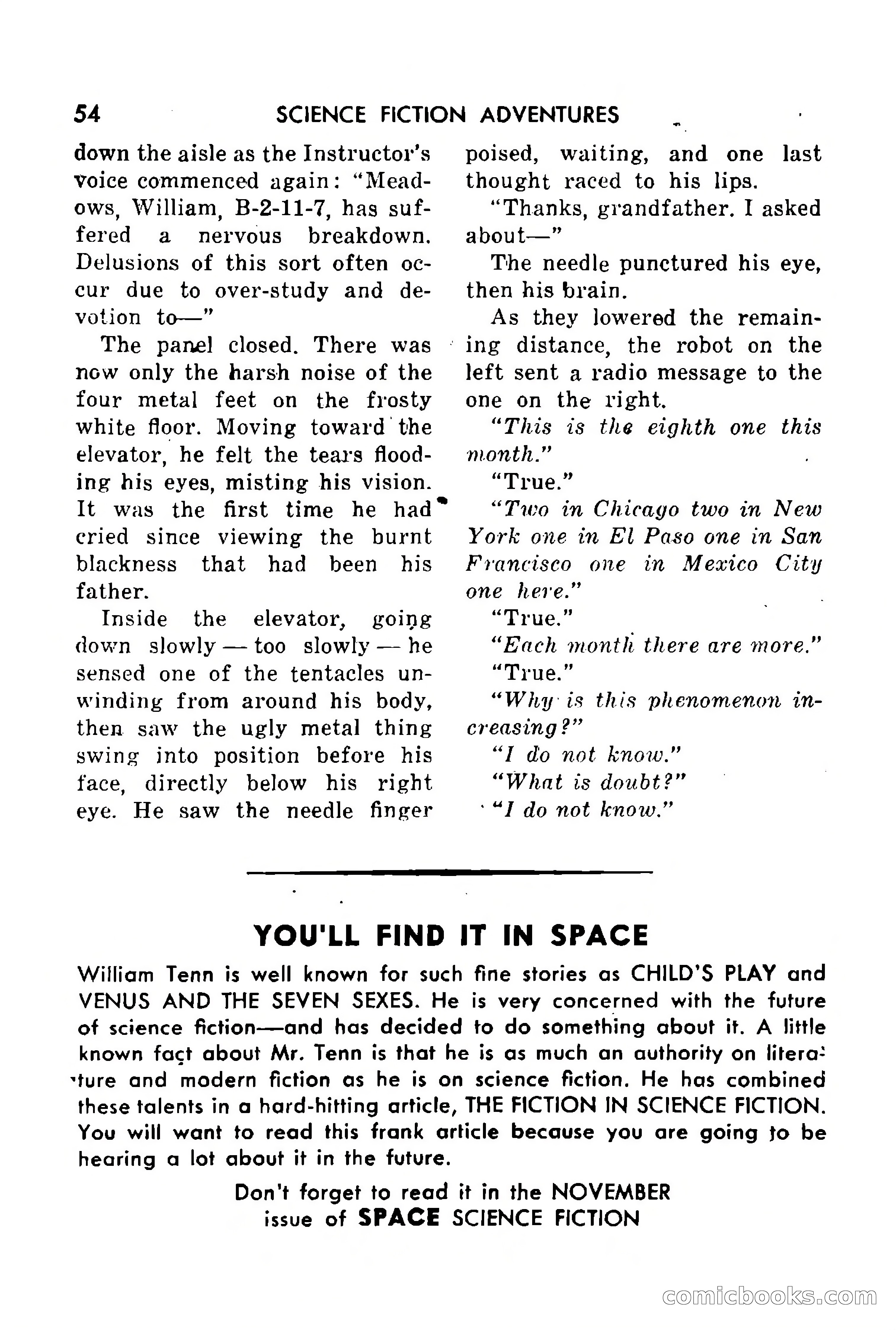 Science Fiction Adventures, Vol. 1, No. 6 — page 57 of 166