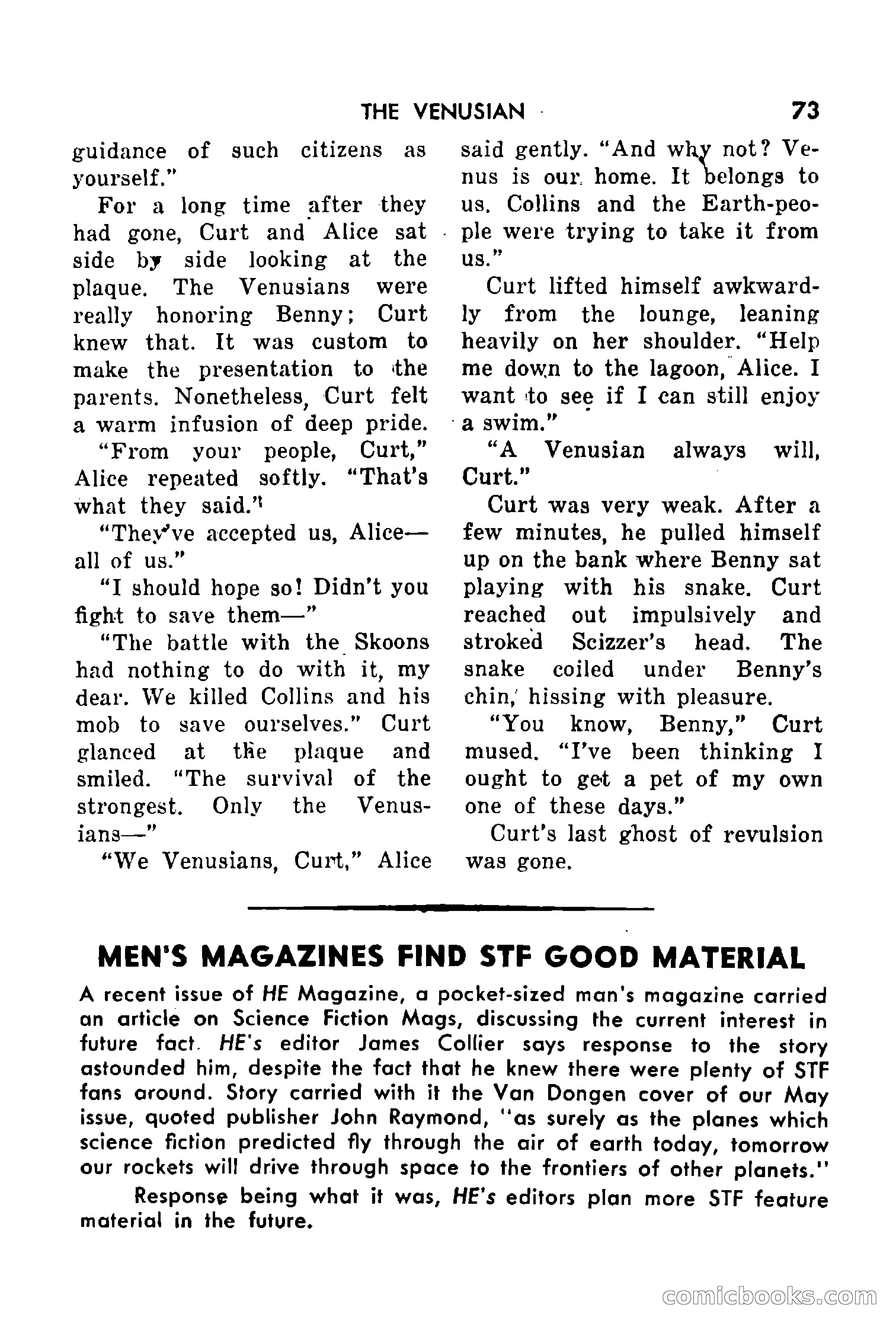 Science Fiction Adventures, Vol. 1, No. 6 — page 76 of 166
