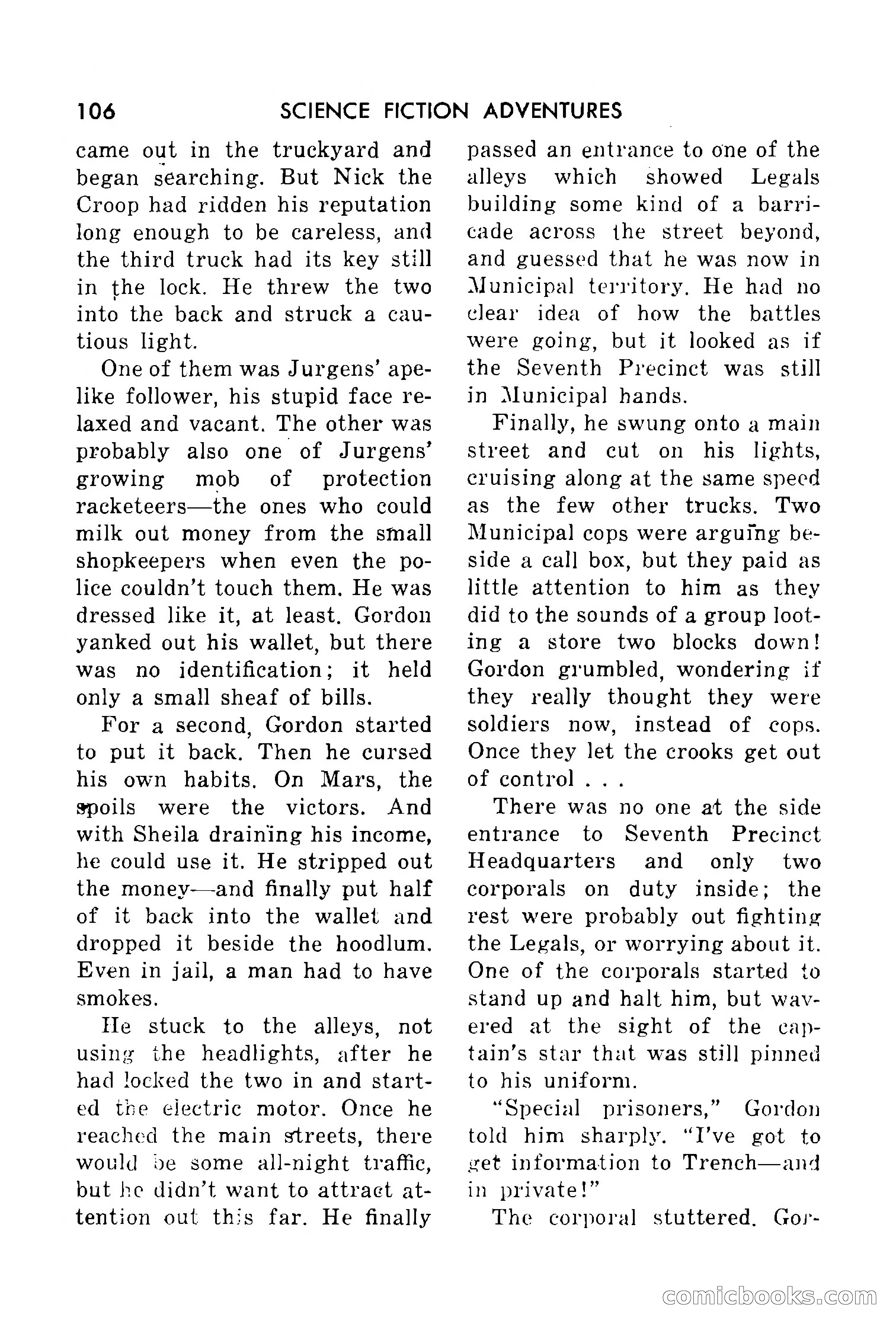 Science Fiction Adventures, Vol. 1, No. 6 — page 109 of 166
