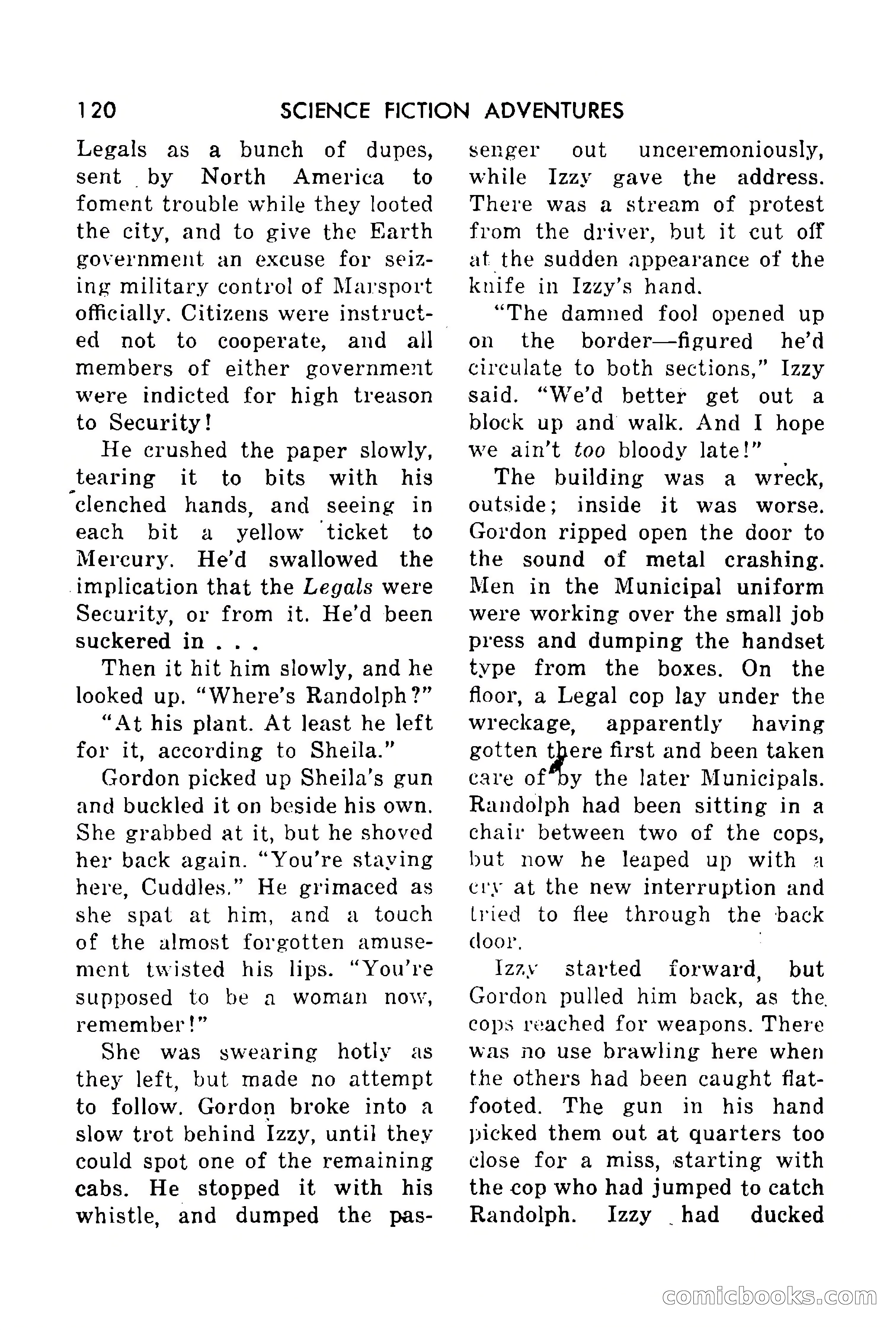 Science Fiction Adventures, Vol. 1, No. 6 — page 123 of 166