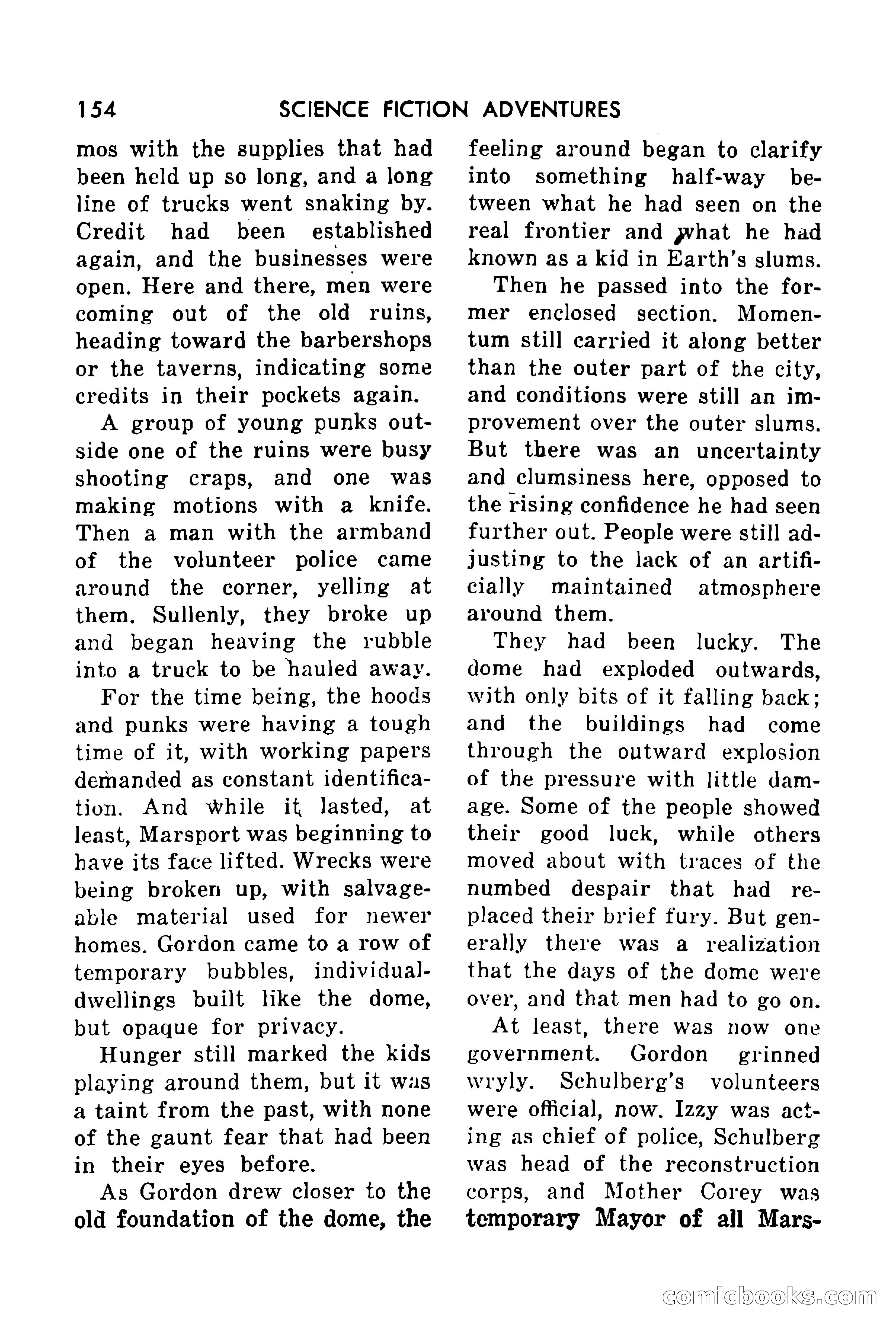 Science Fiction Adventures, Vol. 1, No. 6 — page 157 of 166