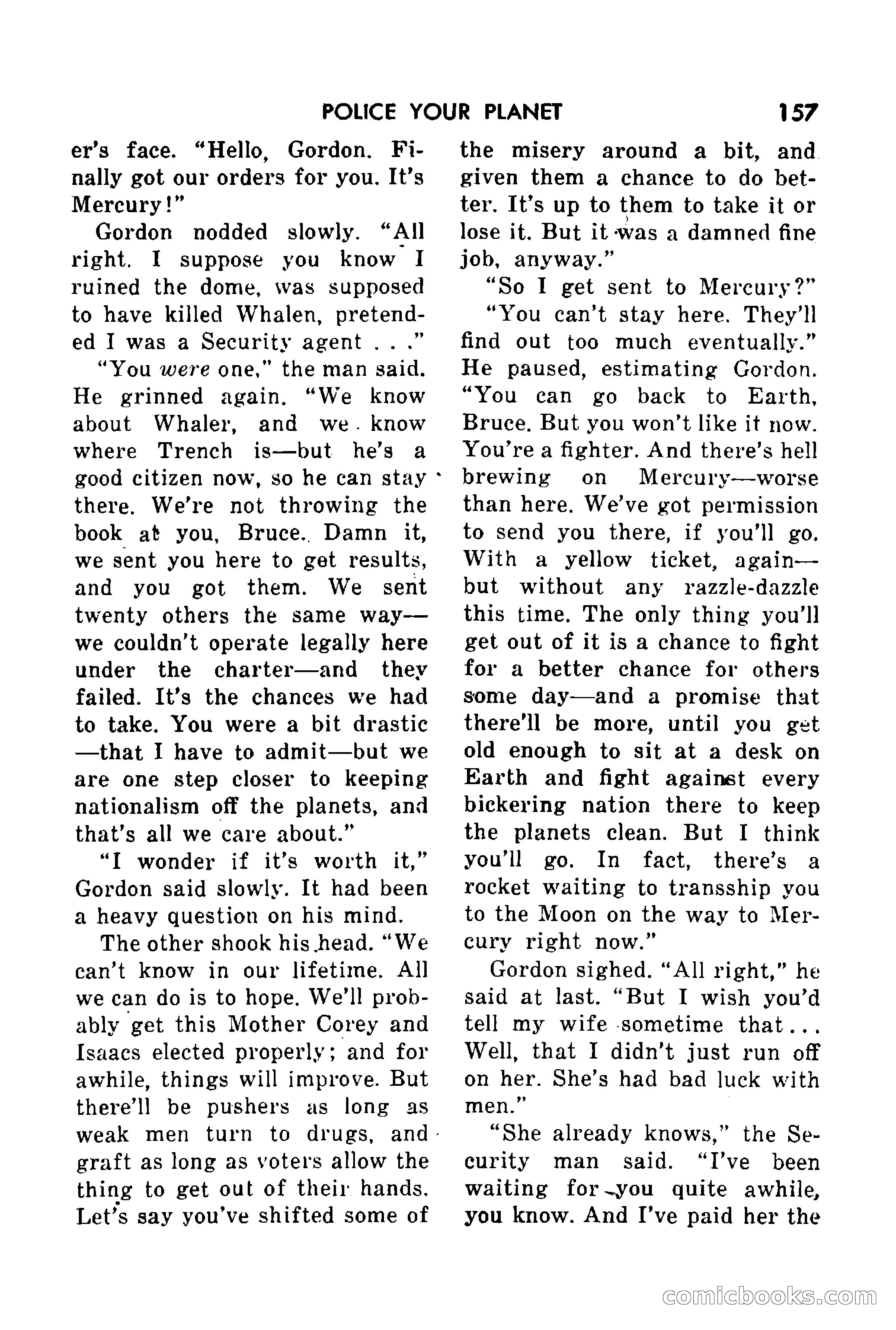 Science Fiction Adventures, Vol. 1, No. 6 — page 160 of 166