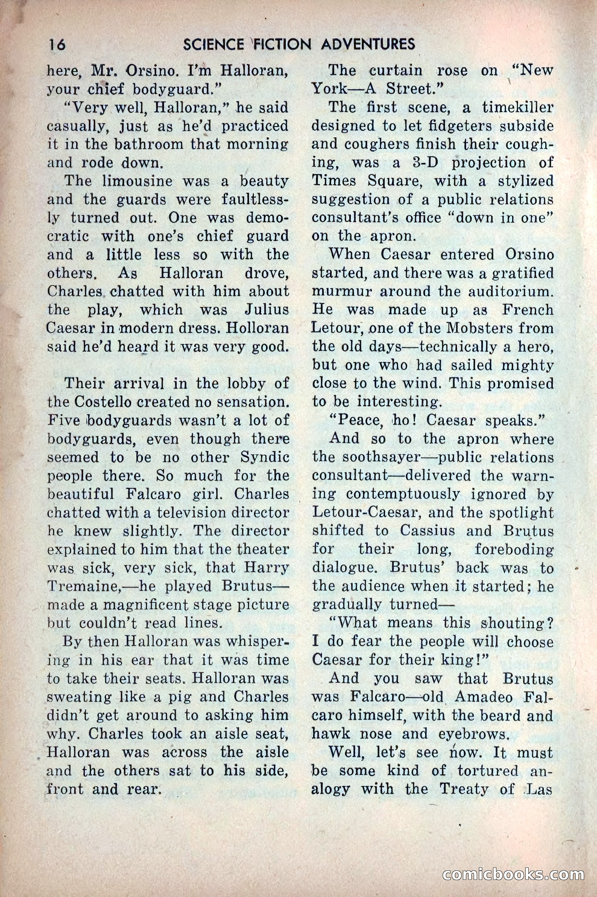 Science Fiction Adventures, December 1953 — page 18 of 164