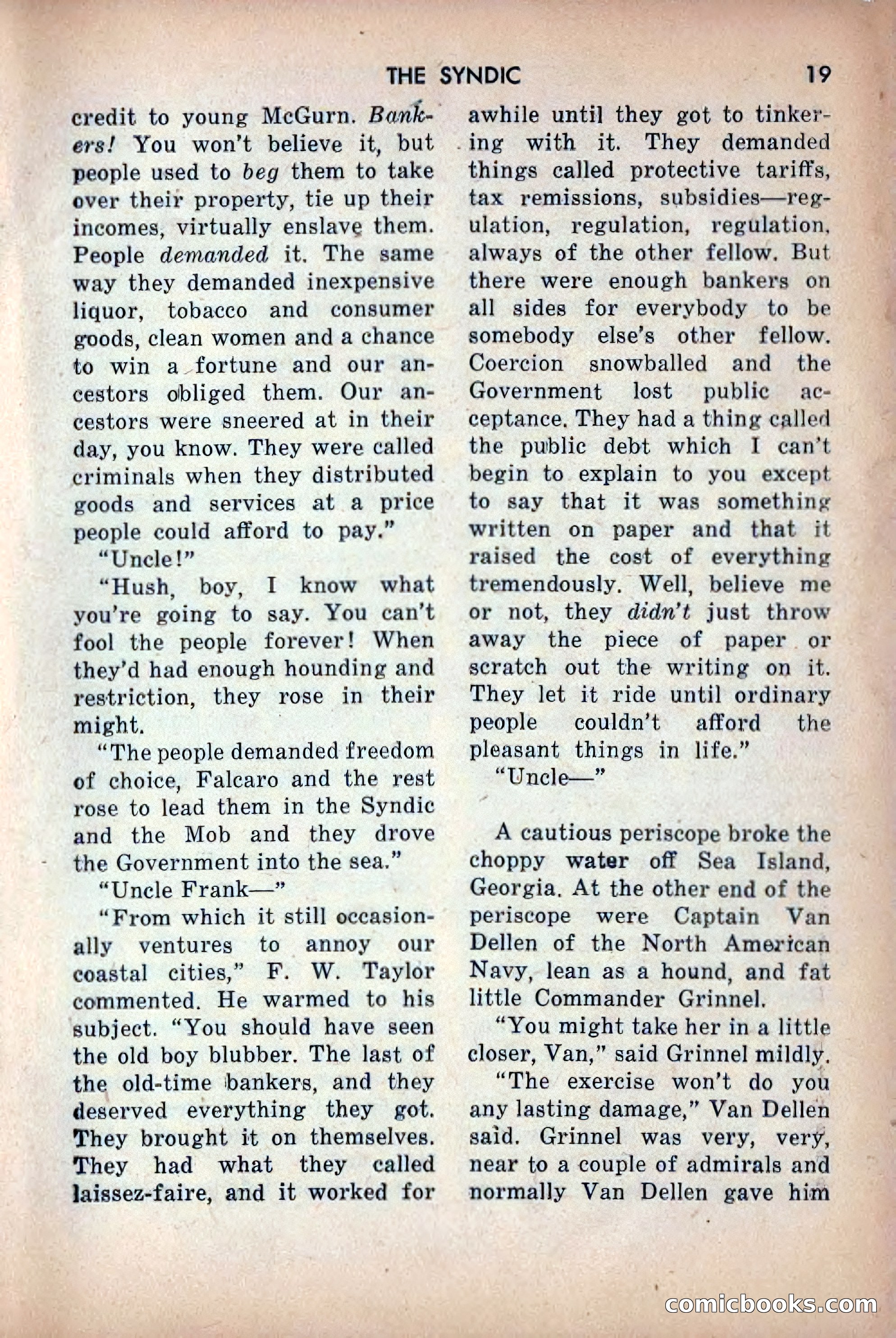 Science Fiction Adventures, December 1953 — page 21 of 164