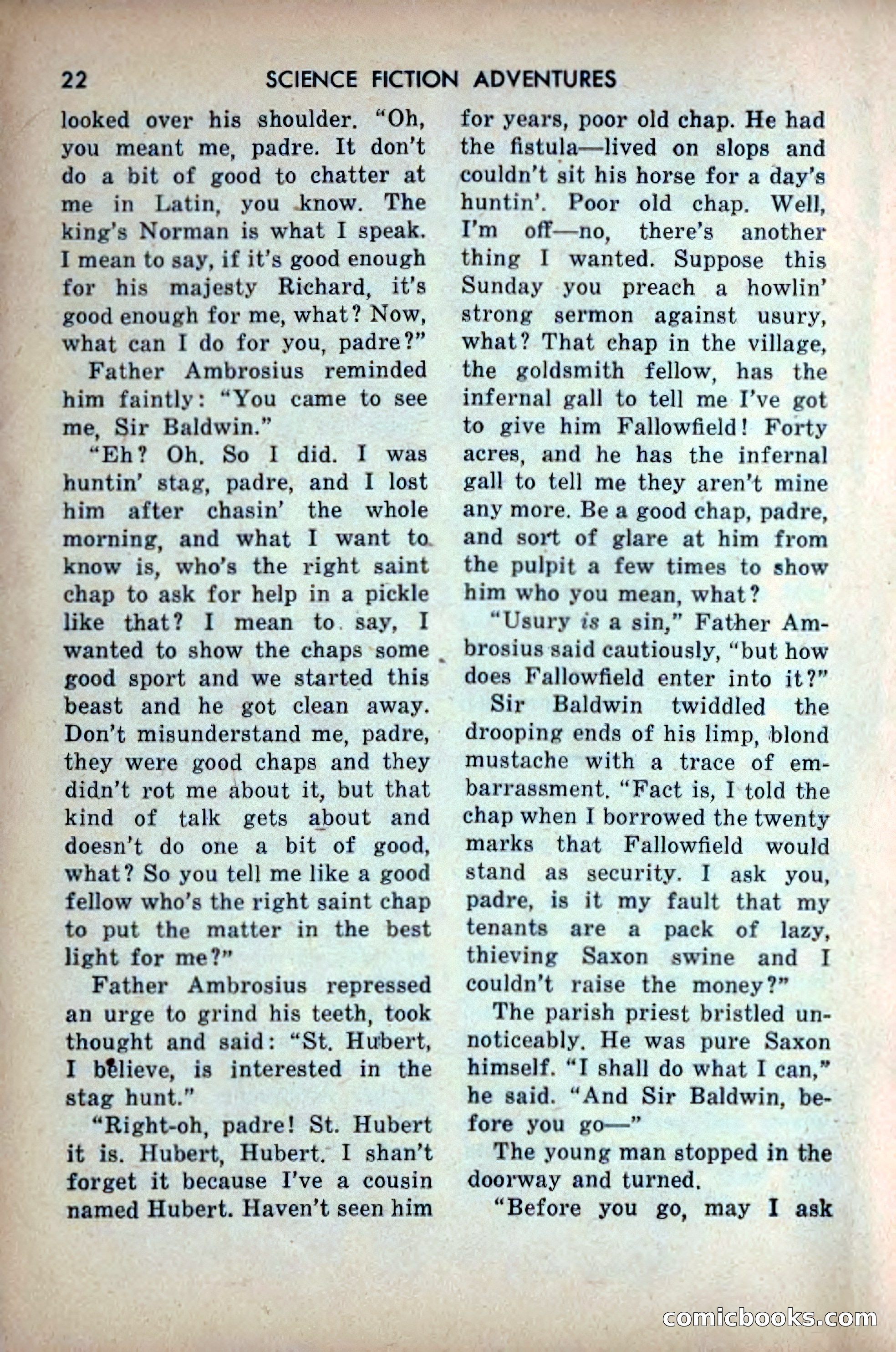 Science Fiction Adventures, December 1953 — page 24 of 164