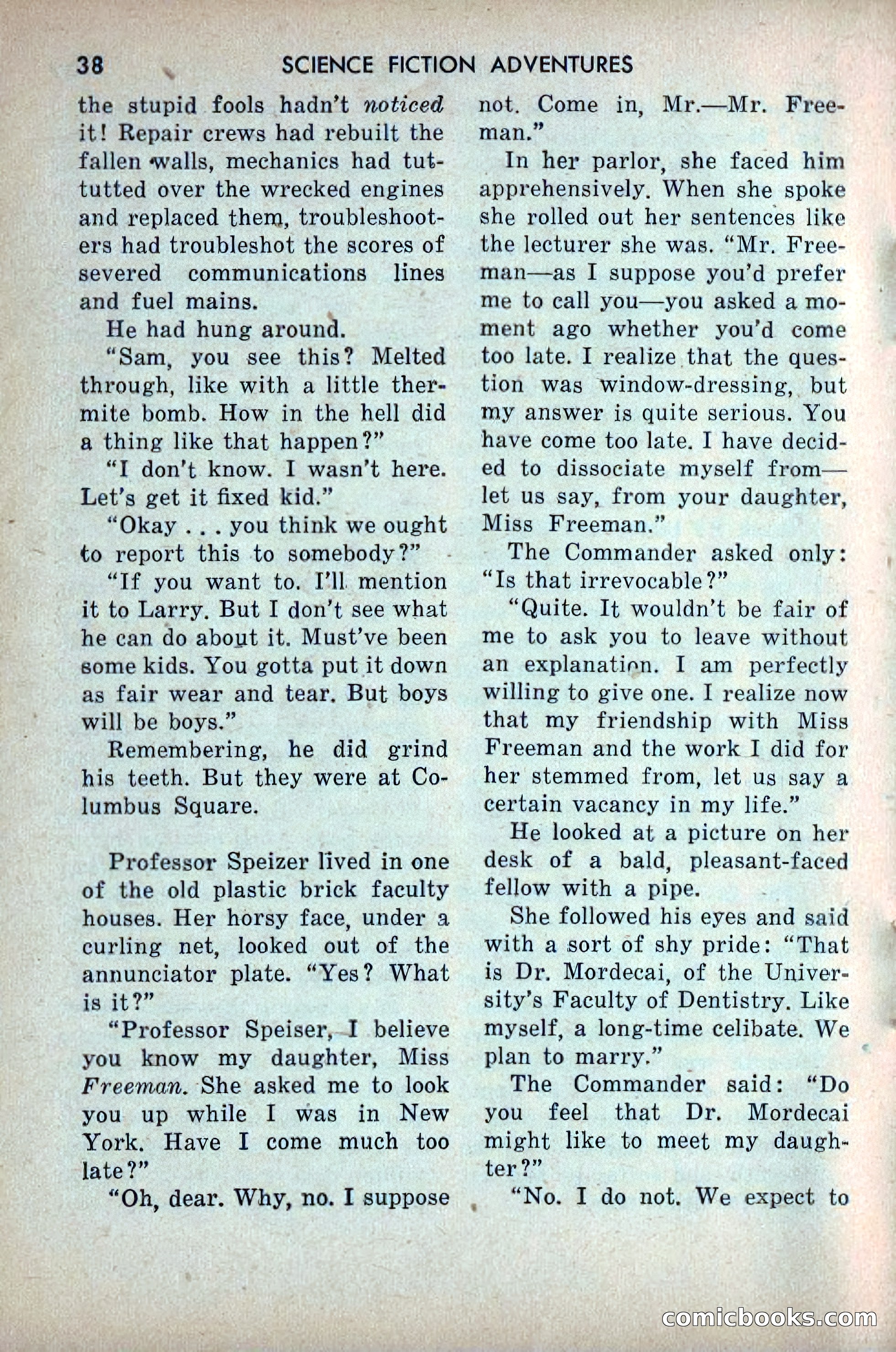 Science Fiction Adventures, December 1953 — page 40 of 164