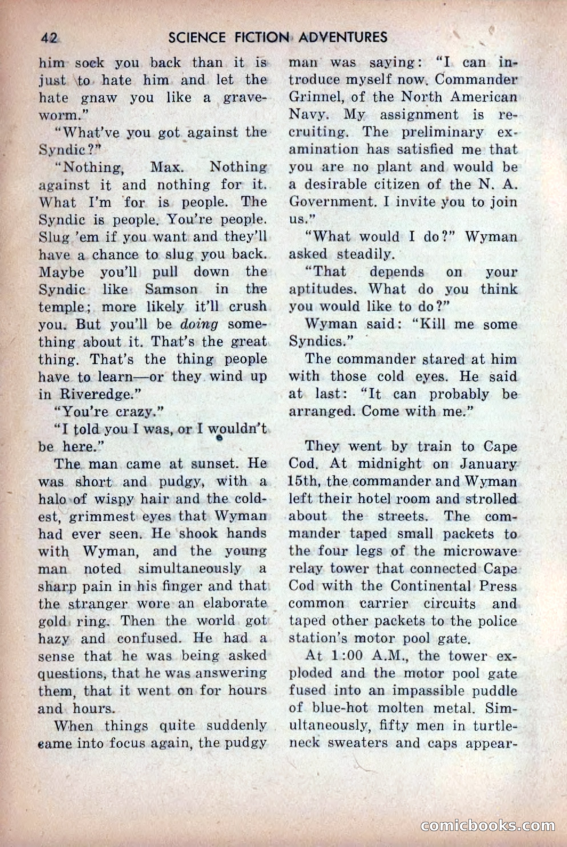 Science Fiction Adventures, December 1953 — page 44 of 164