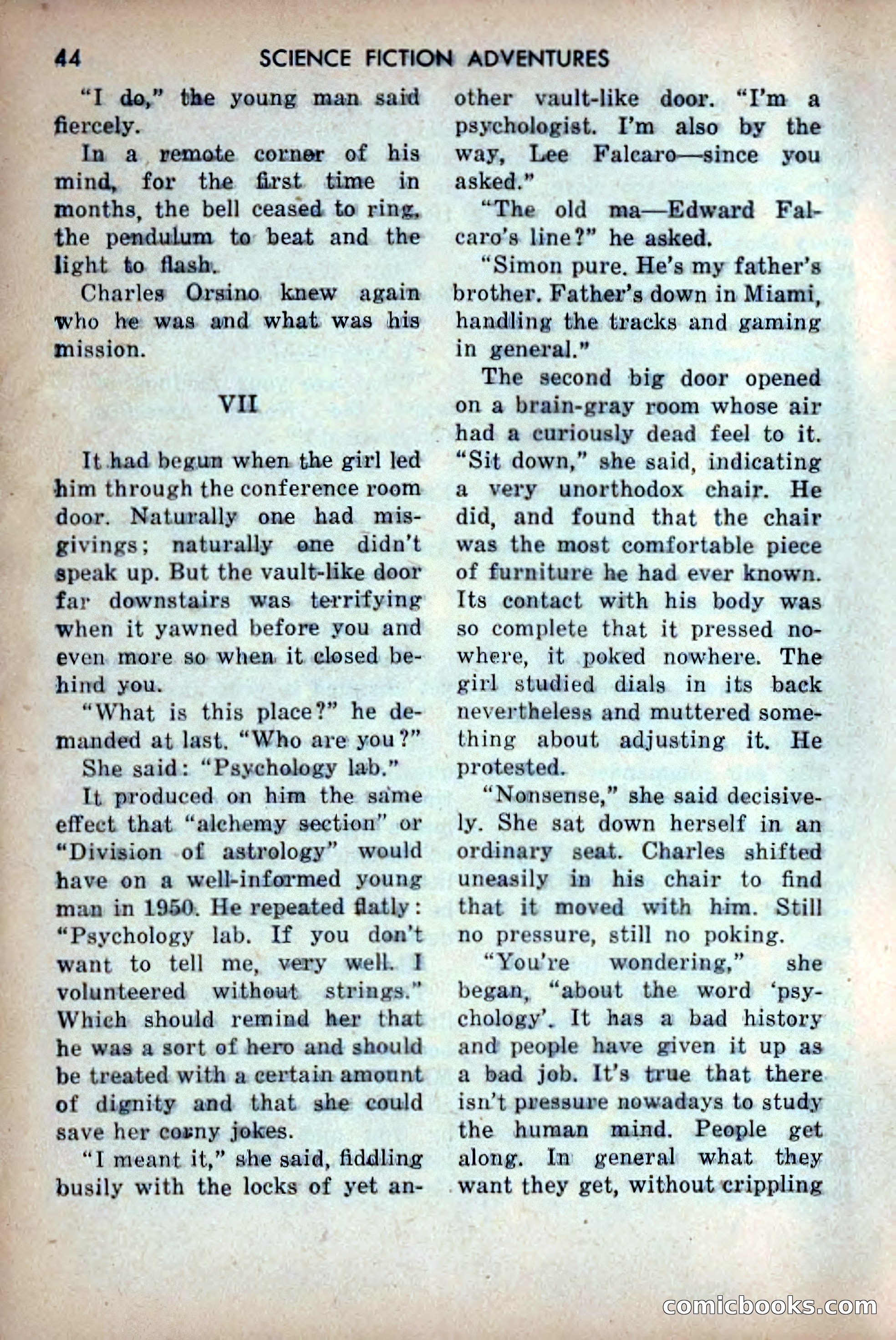 Science Fiction Adventures, December 1953 — page 46 of 164
