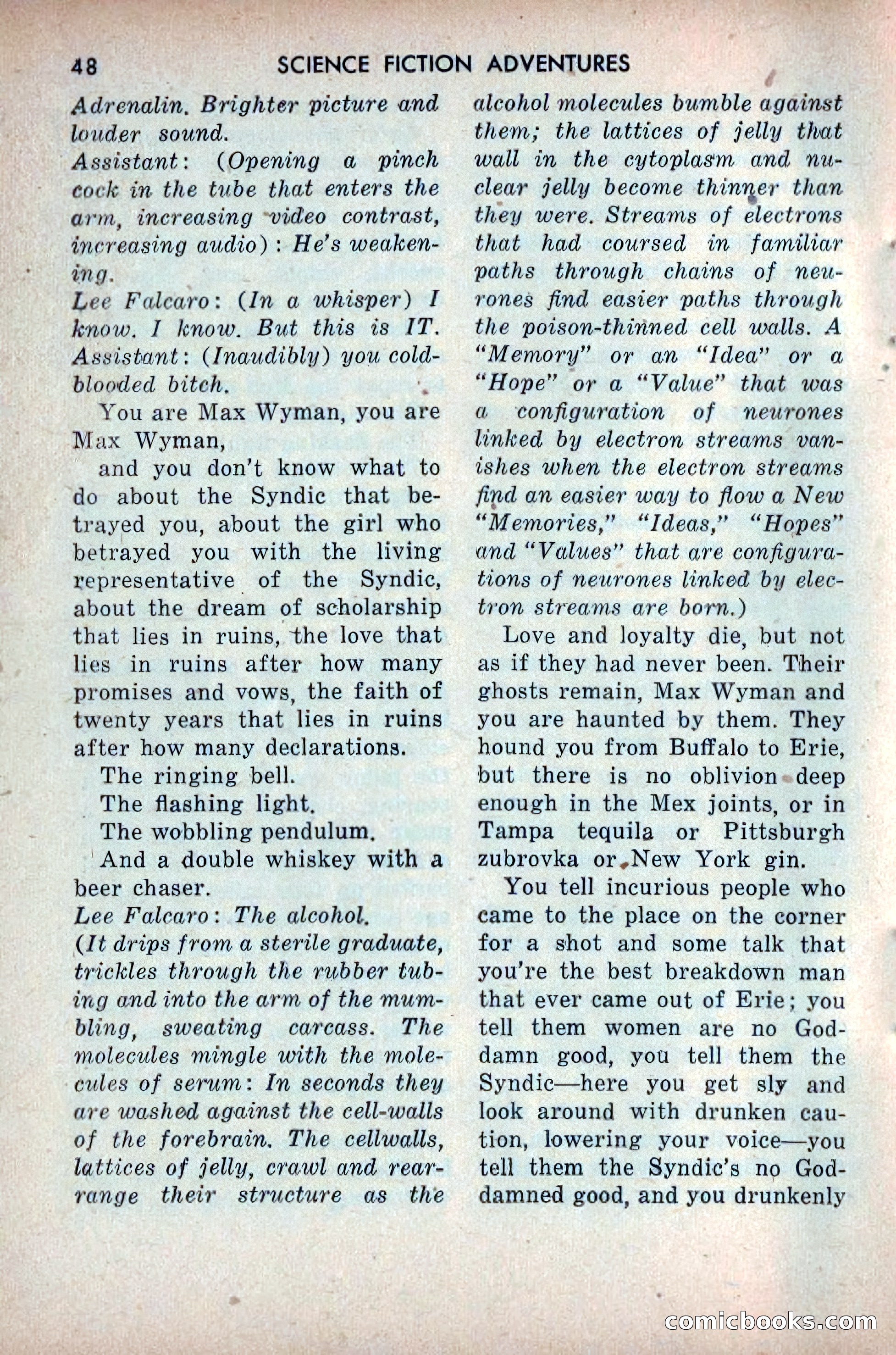 Science Fiction Adventures, December 1953 — page 50 of 164
