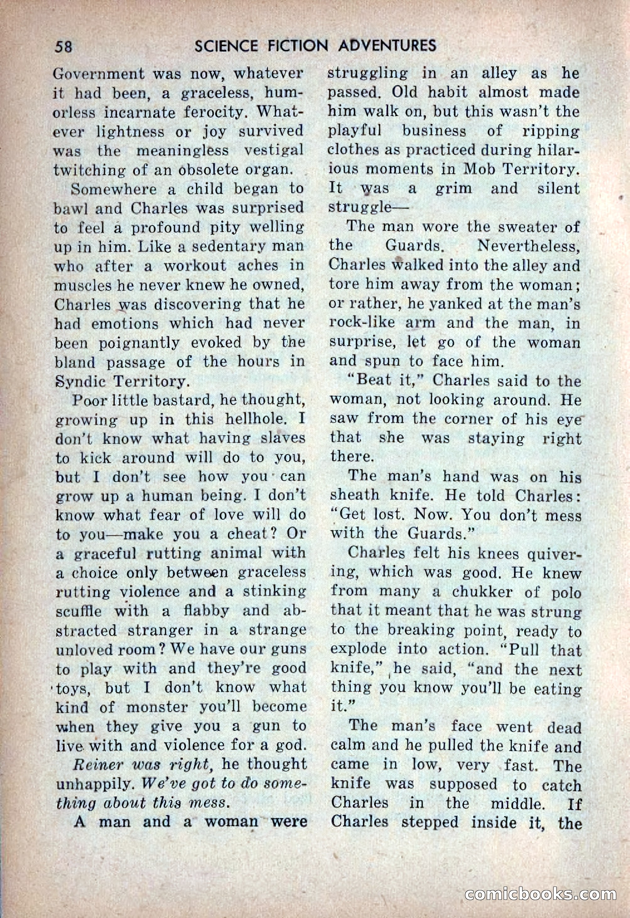 Science Fiction Adventures, December 1953 — page 60 of 164