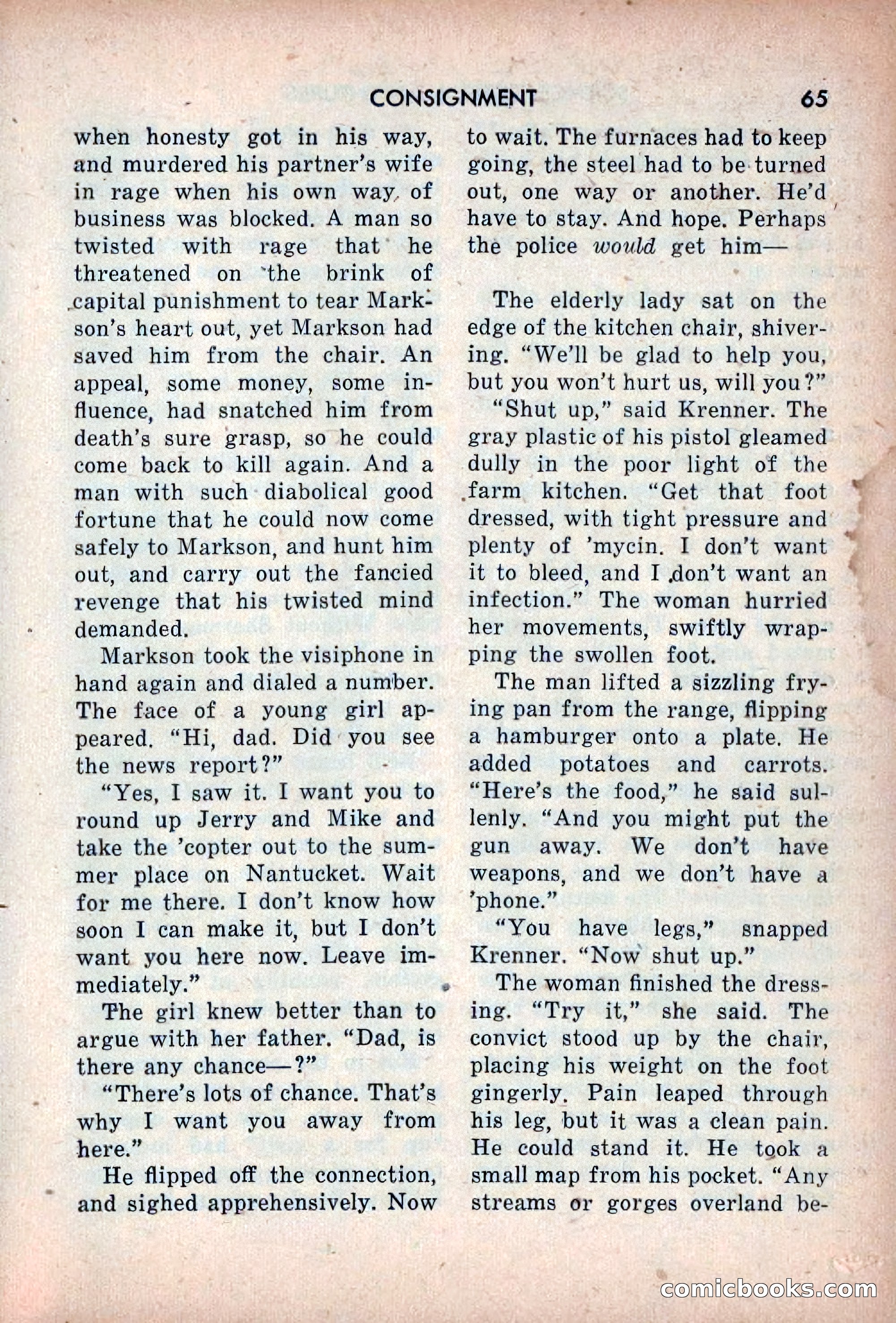 Science Fiction Adventures, December 1953 — page 67 of 164