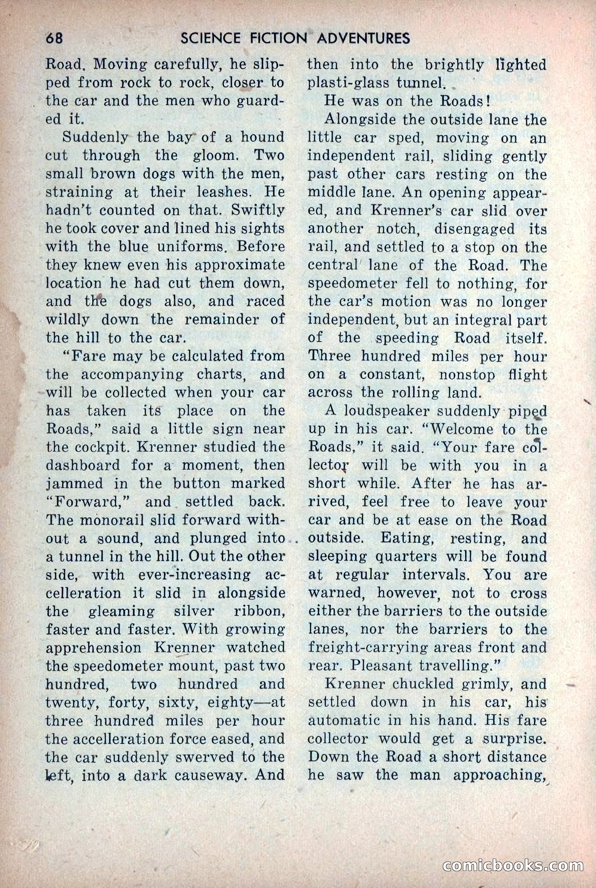 Science Fiction Adventures, December 1953 — page 70 of 164