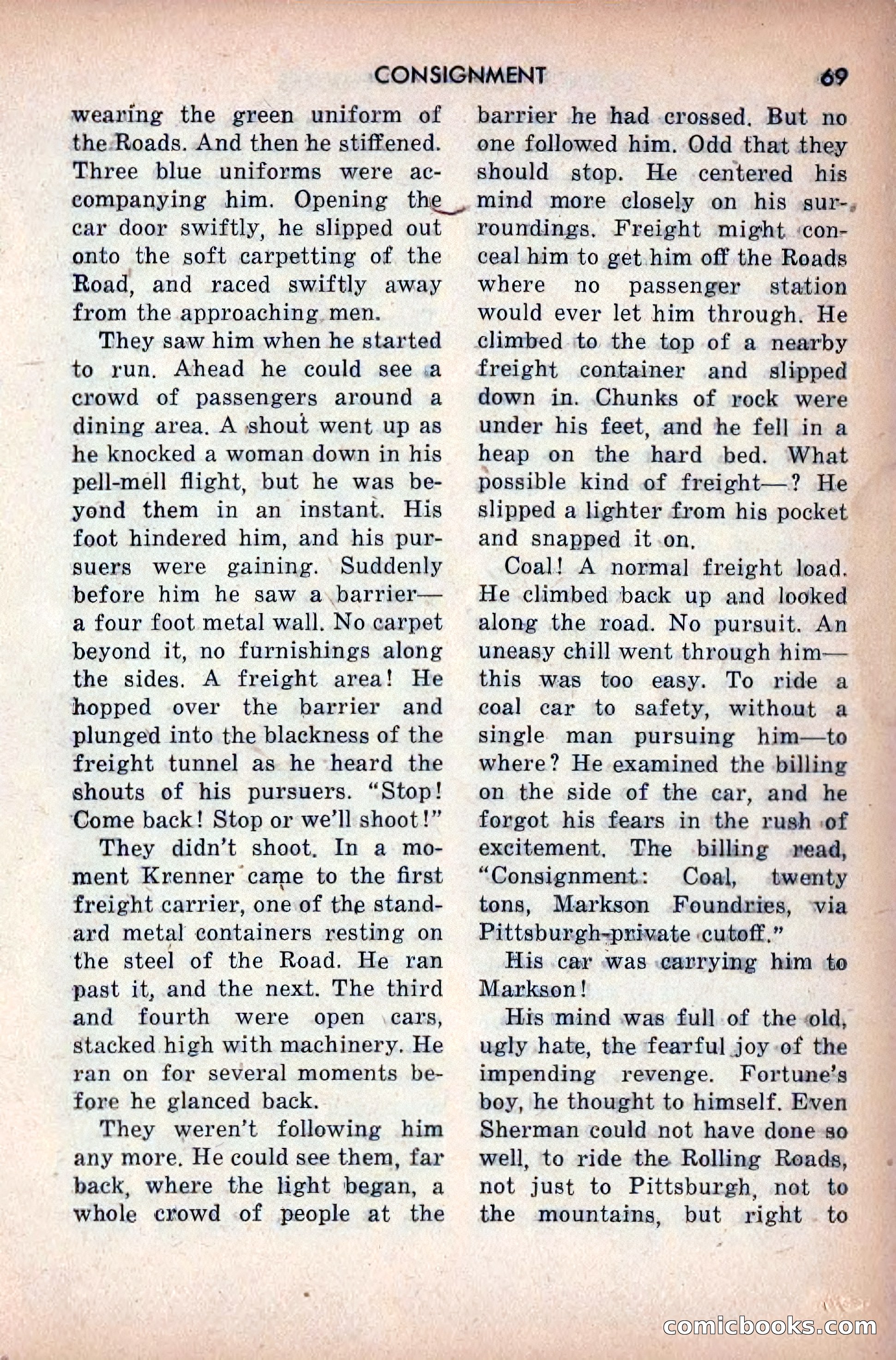 Science Fiction Adventures, December 1953 — page 71 of 164