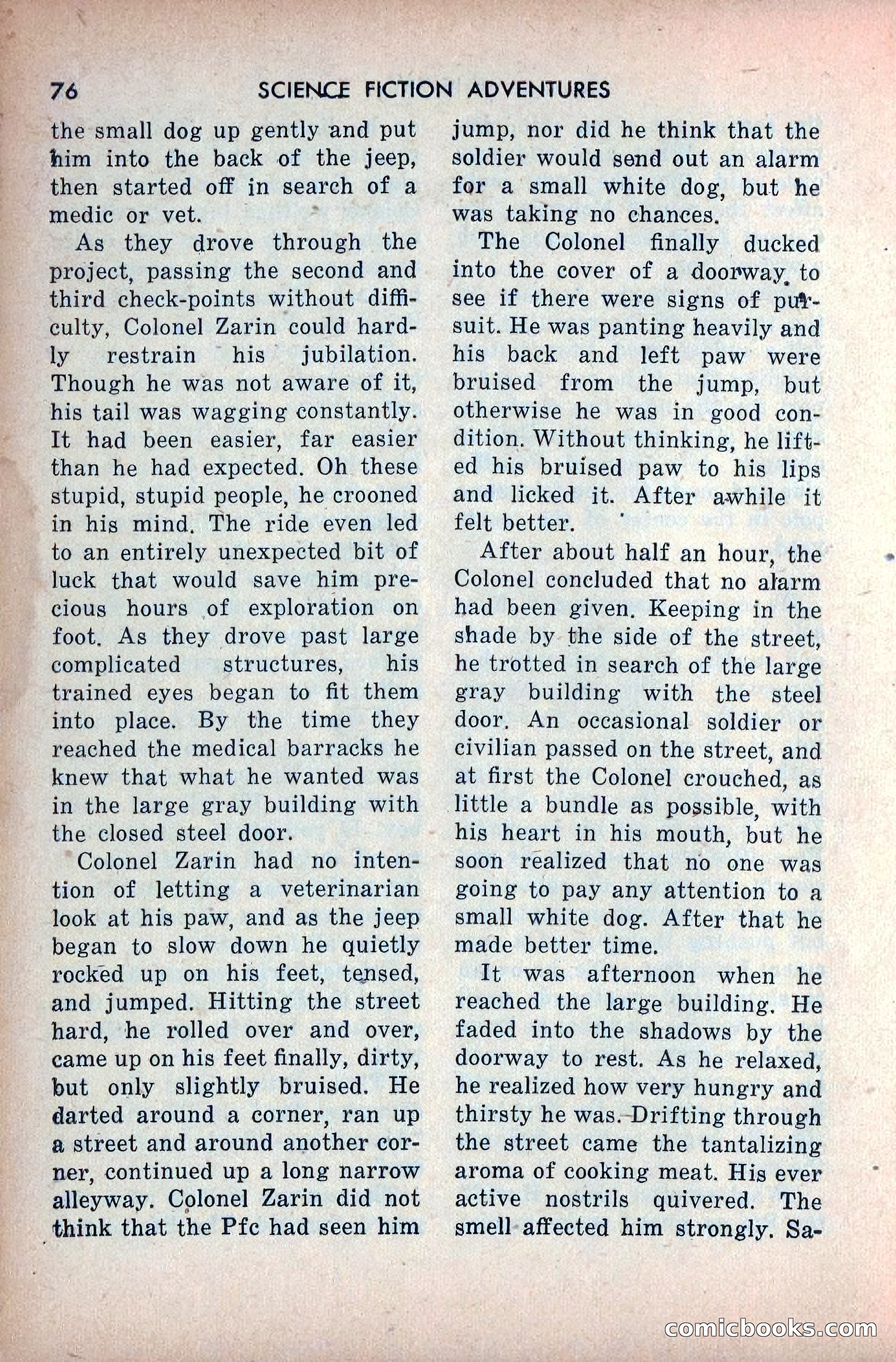 Science Fiction Adventures, December 1953 — page 78 of 164