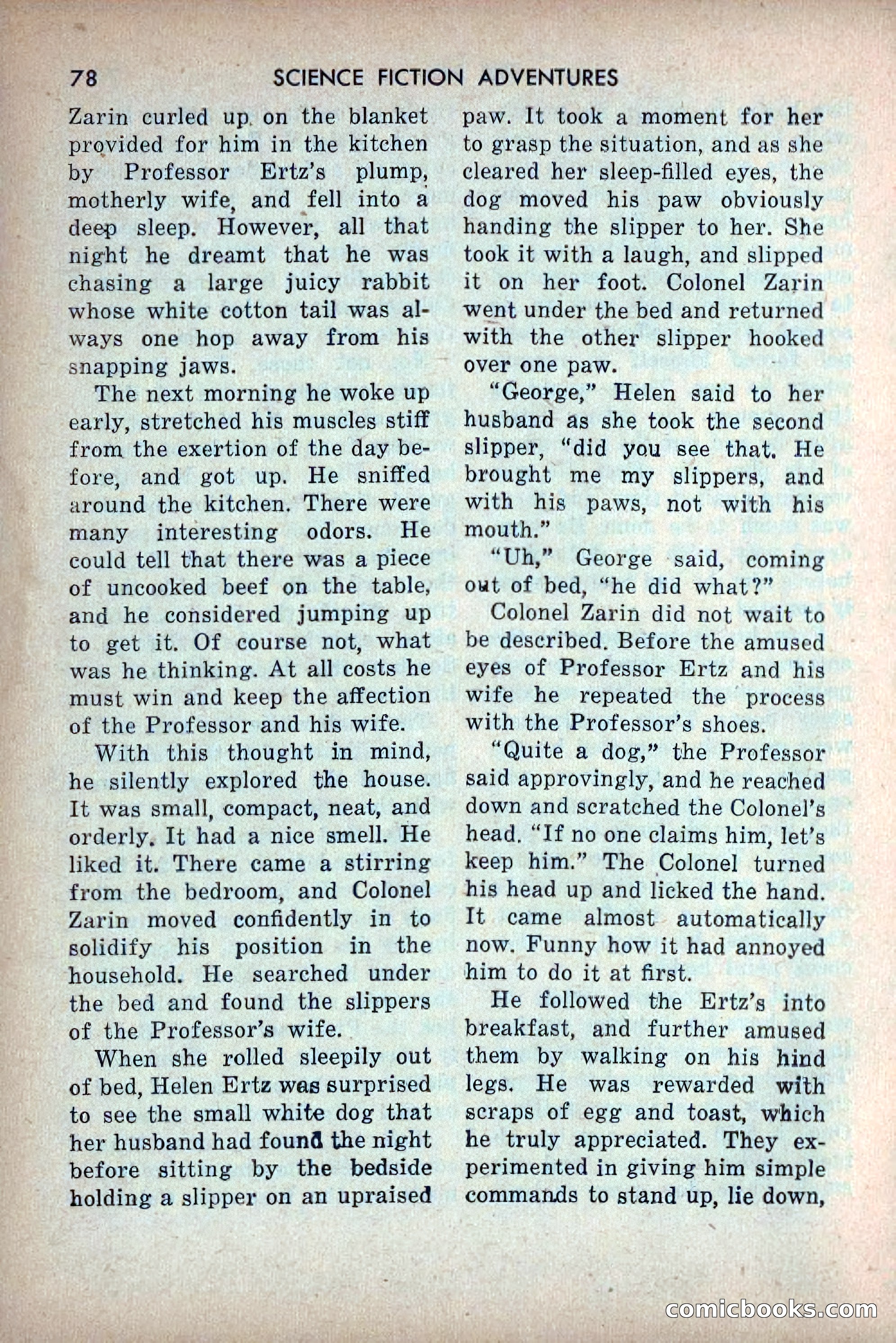 Science Fiction Adventures, December 1953 — page 80 of 164