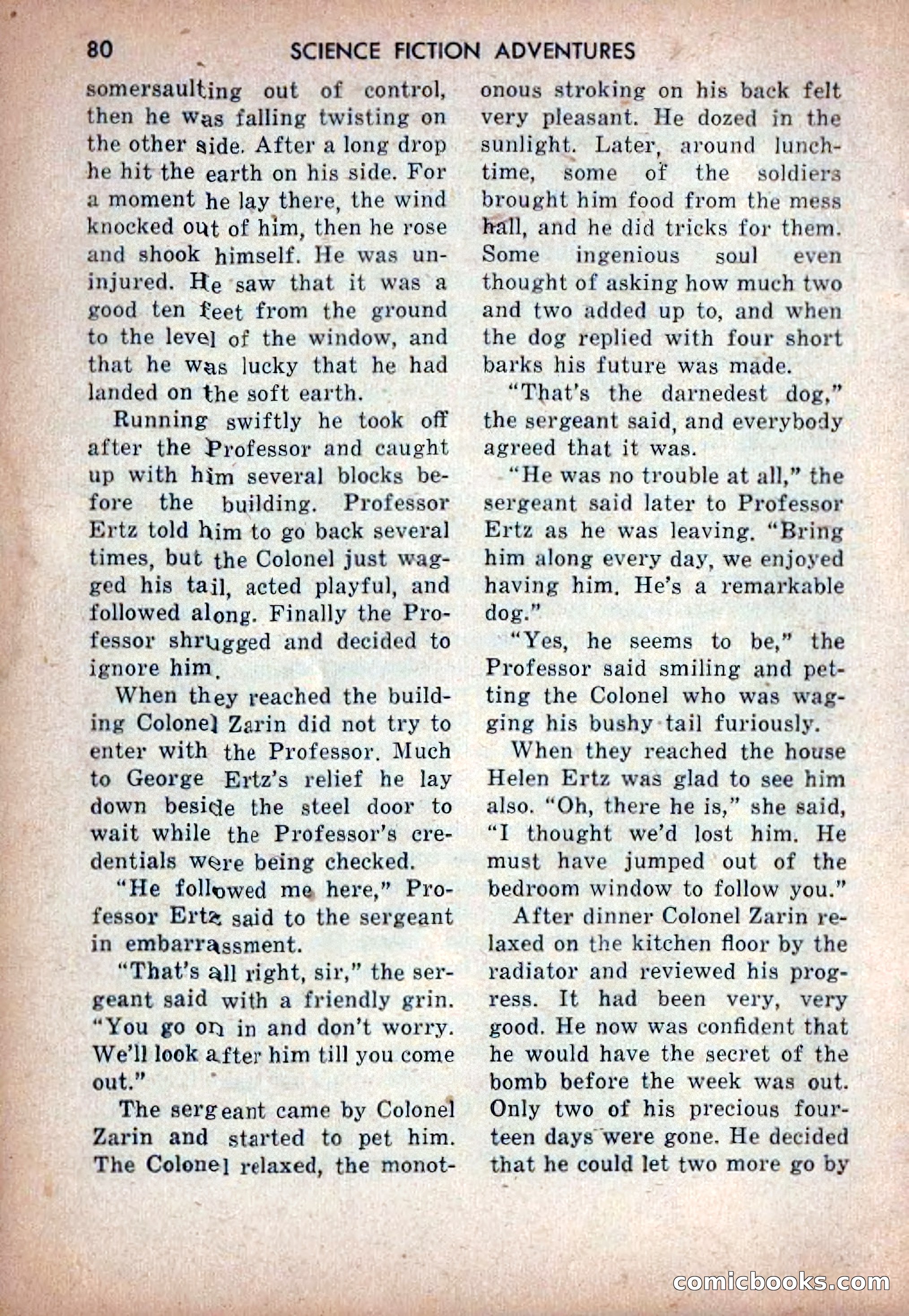 Science Fiction Adventures, December 1953 — page 82 of 164