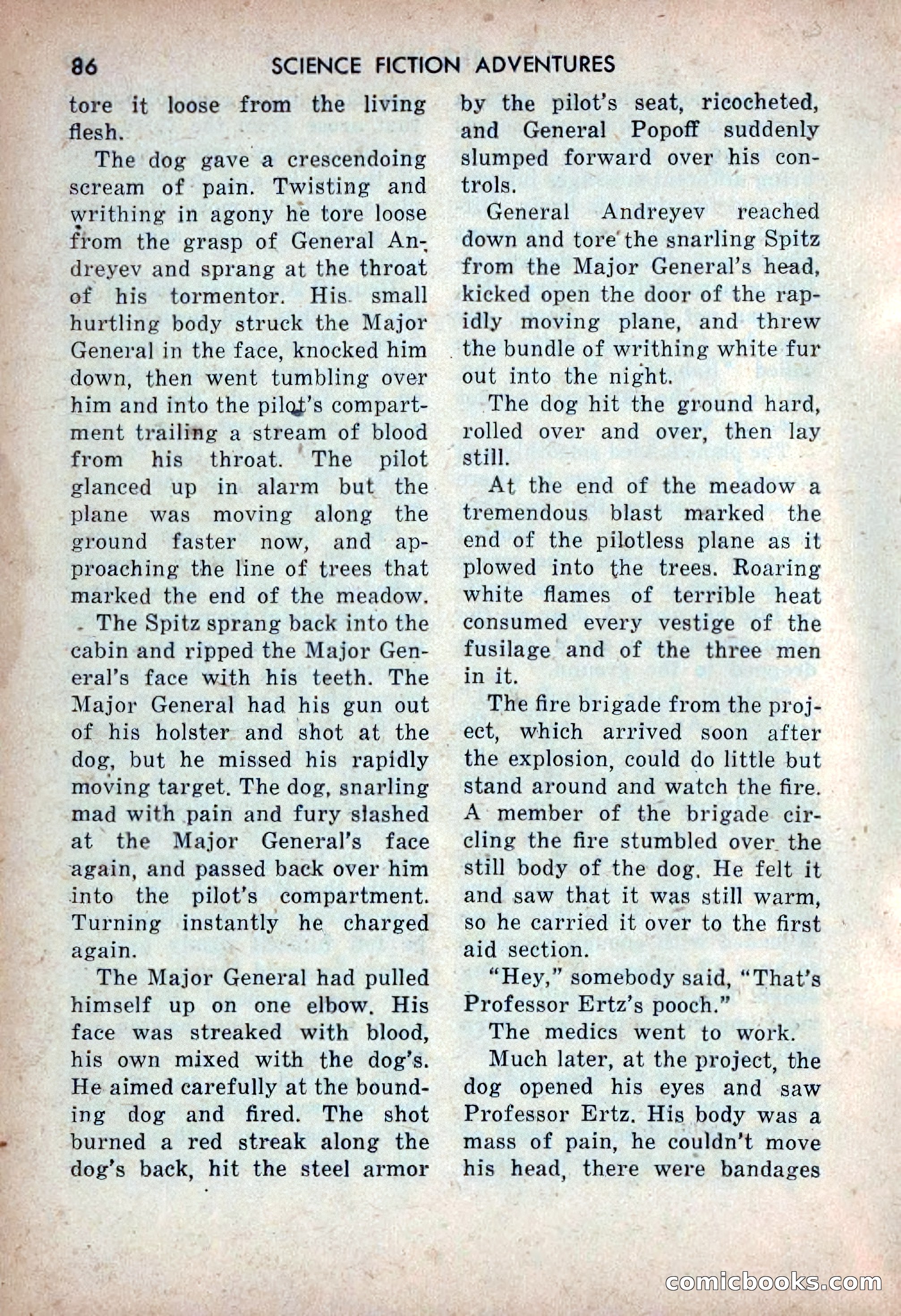 Science Fiction Adventures, December 1953 — page 88 of 164