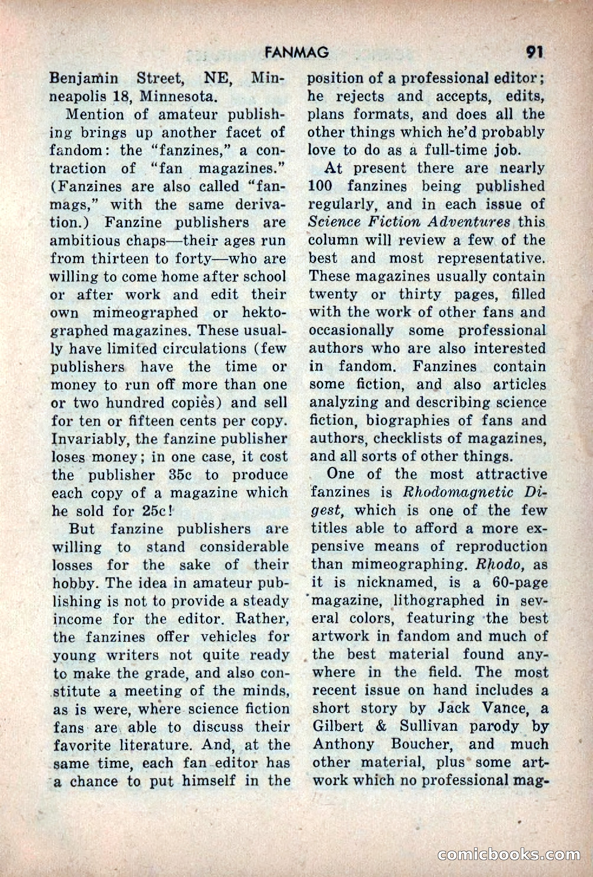 Science Fiction Adventures, December 1953 — page 93 of 164