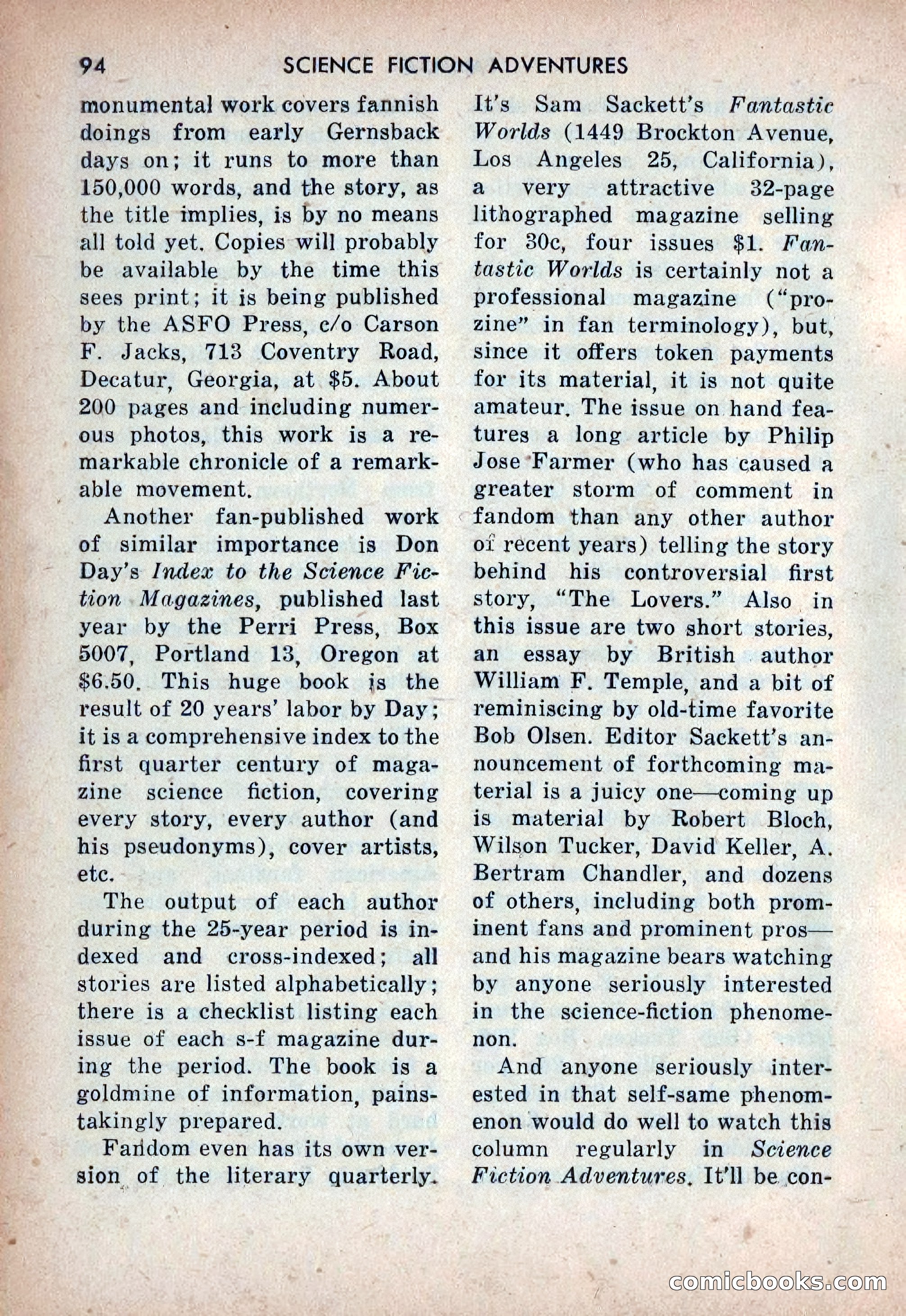 Science Fiction Adventures, December 1953 — page 96 of 164