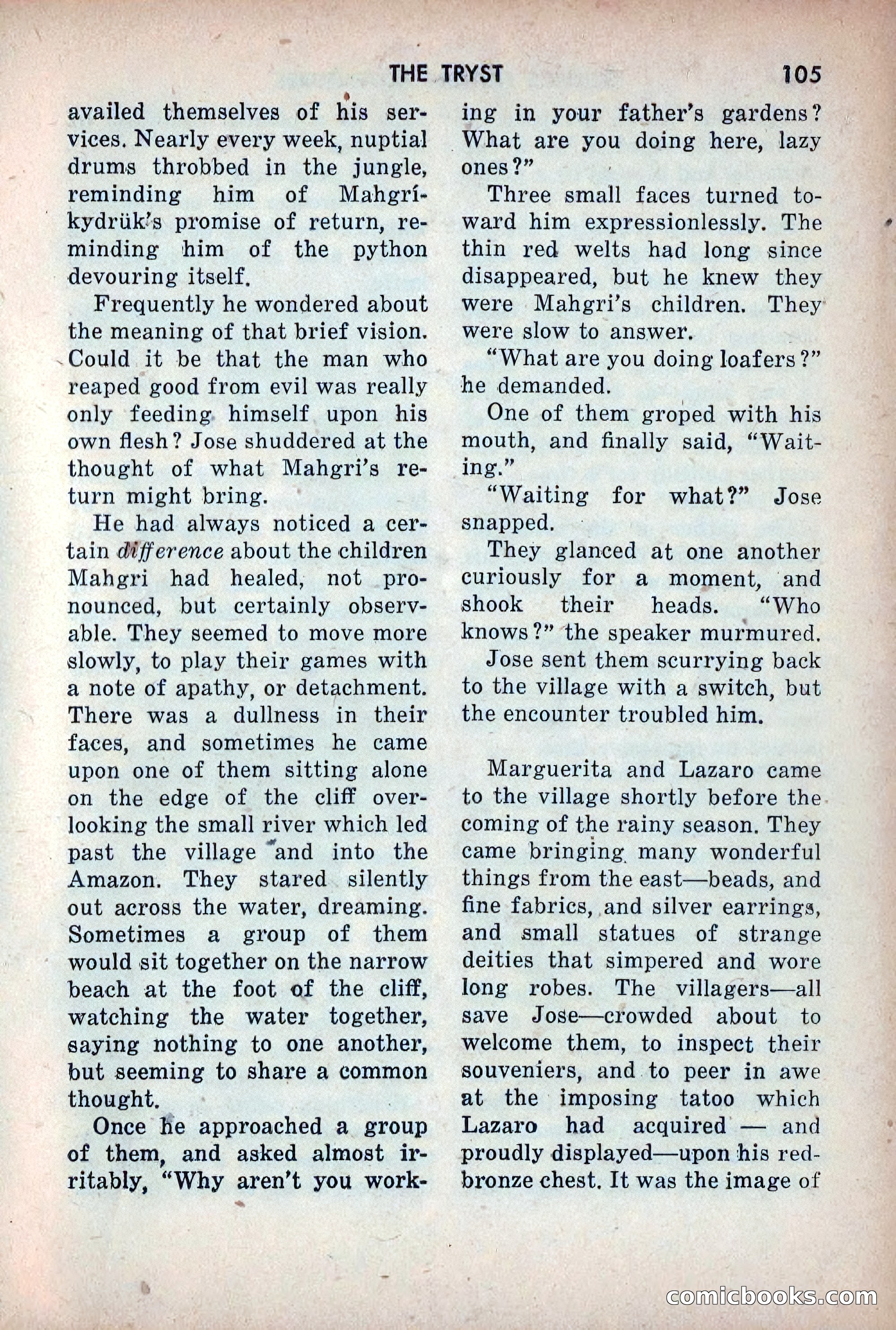 Science Fiction Adventures, December 1953 — page 107 of 164