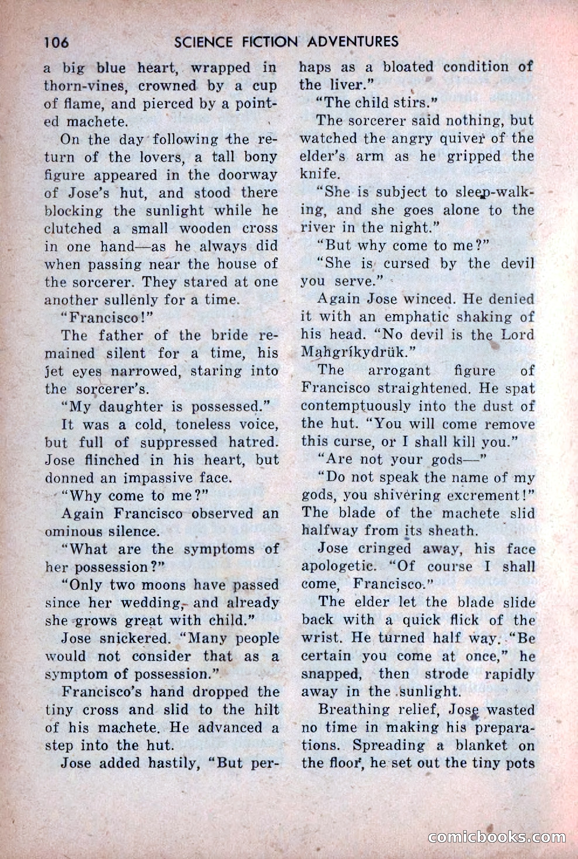 Science Fiction Adventures, December 1953 — page 108 of 164