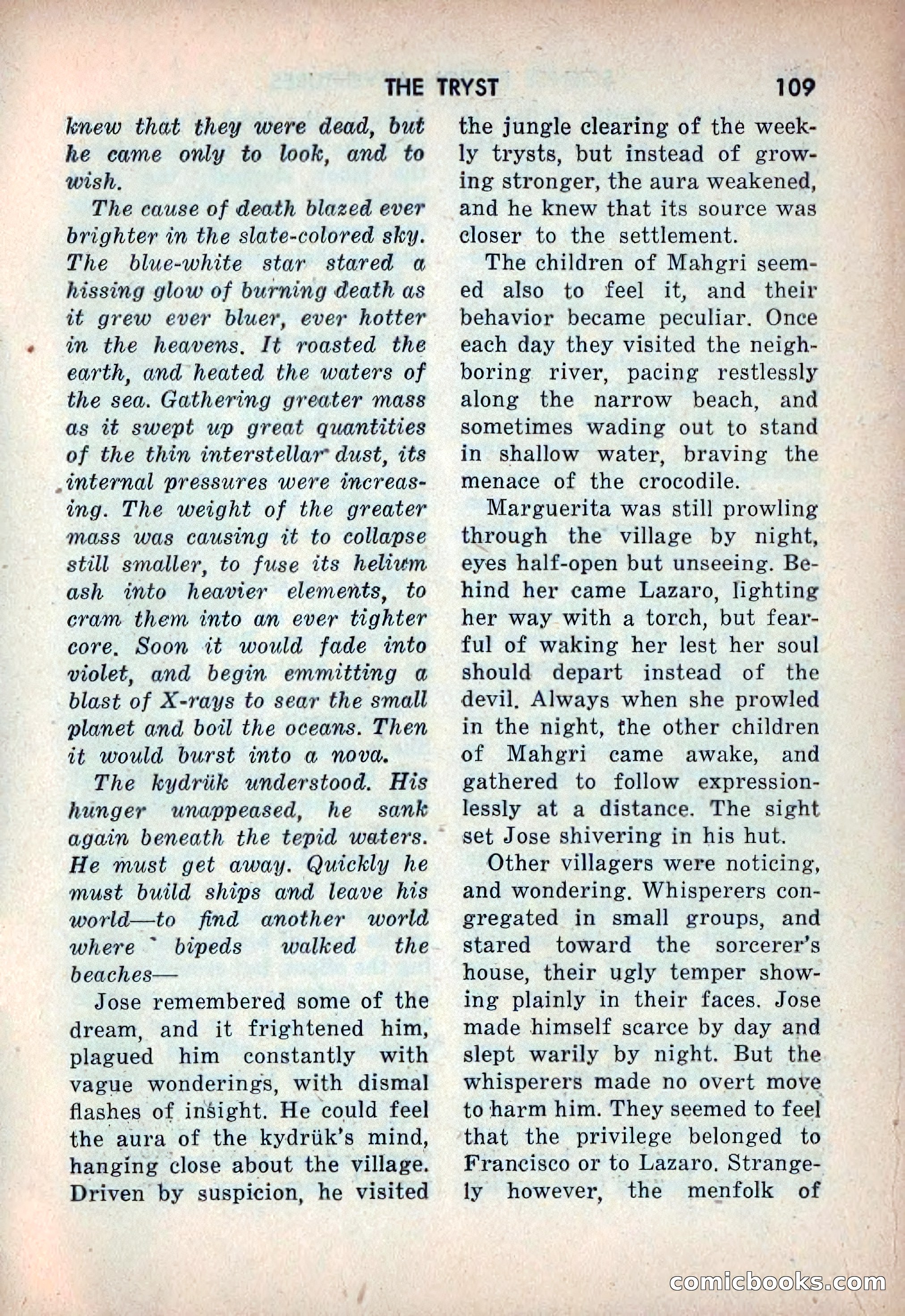 Science Fiction Adventures, December 1953 — page 111 of 164