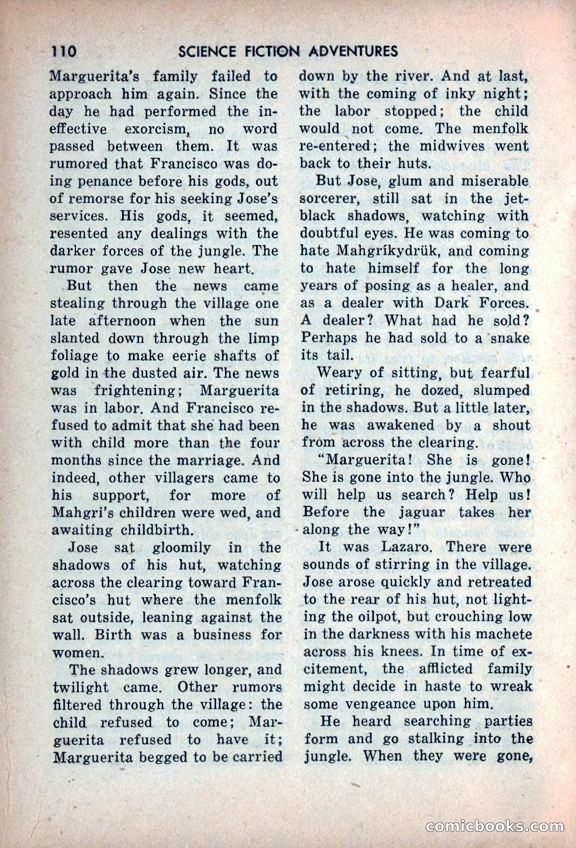 Science Fiction Adventures, December 1953 — page 112 of 164