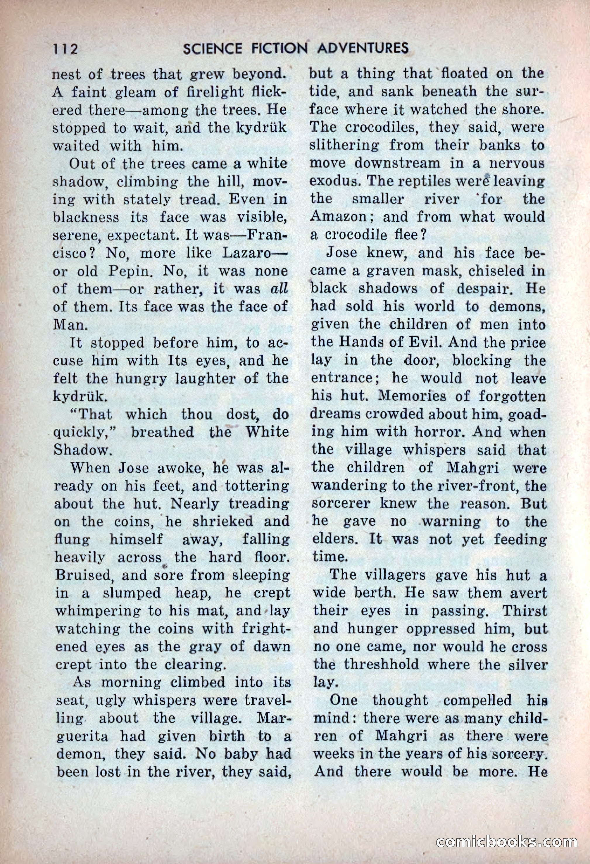 Science Fiction Adventures, December 1953 — page 114 of 164