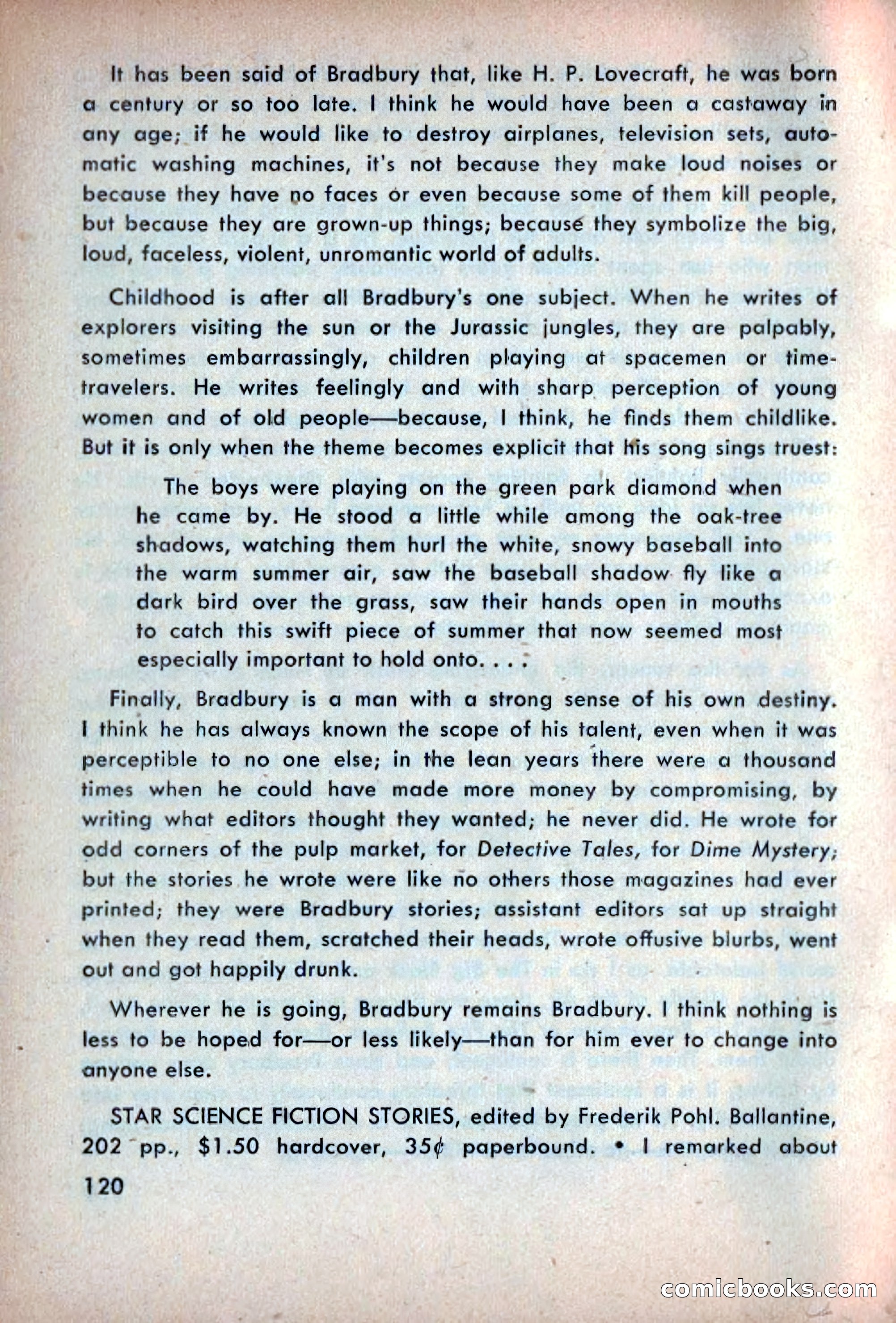 Science Fiction Adventures, December 1953 — page 122 of 164