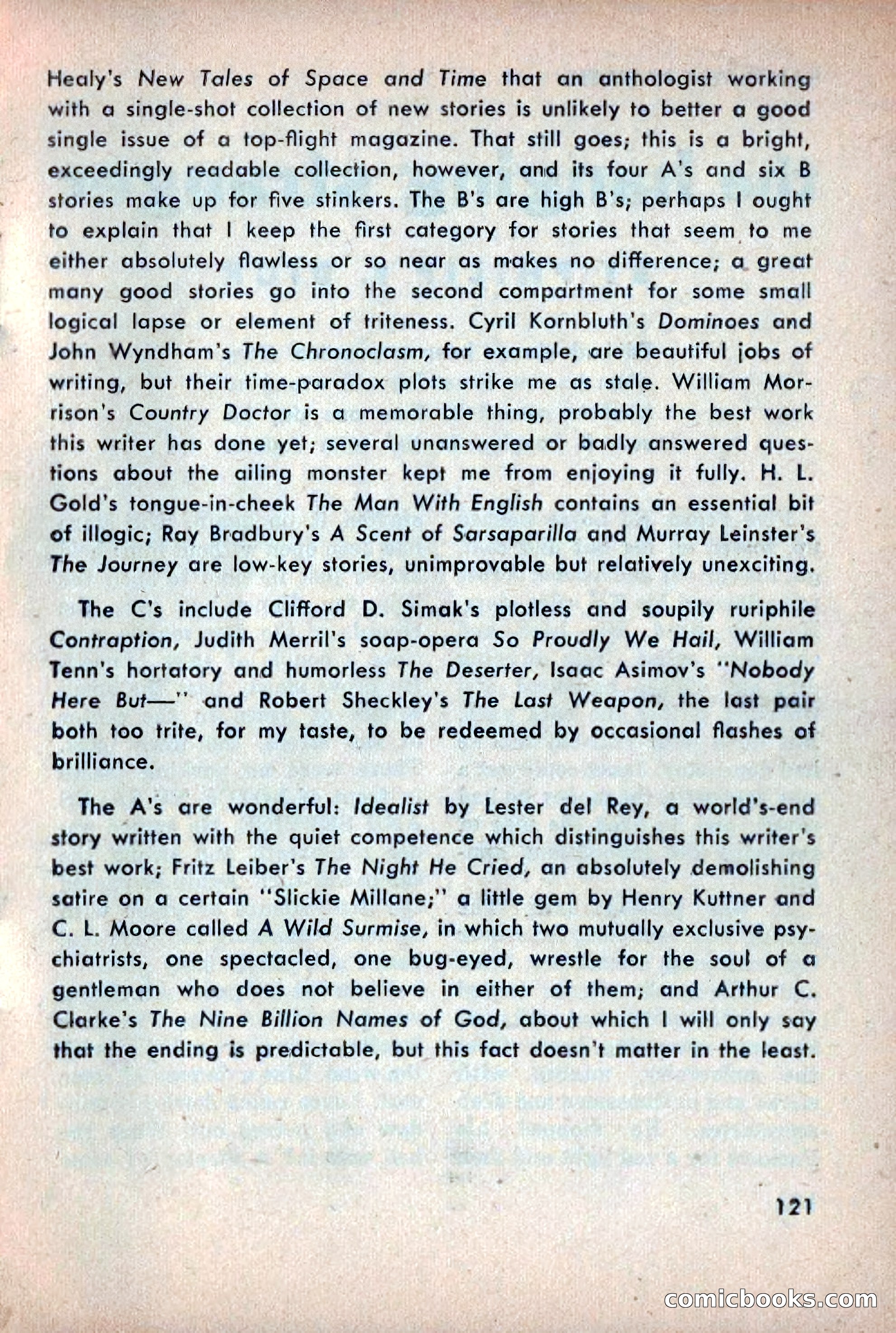 Science Fiction Adventures, December 1953 — page 123 of 164