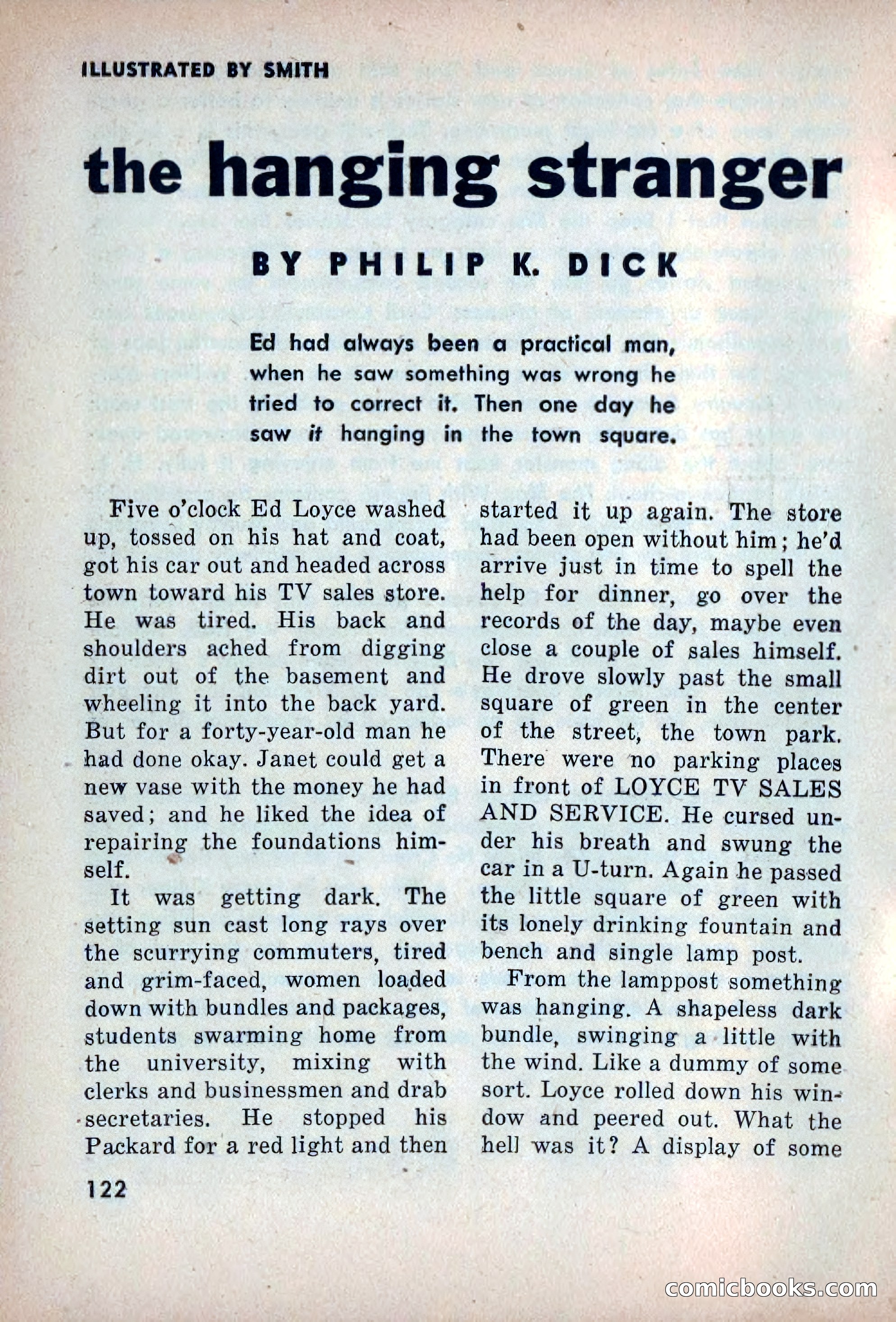Science Fiction Adventures, December 1953 — page 124 of 164