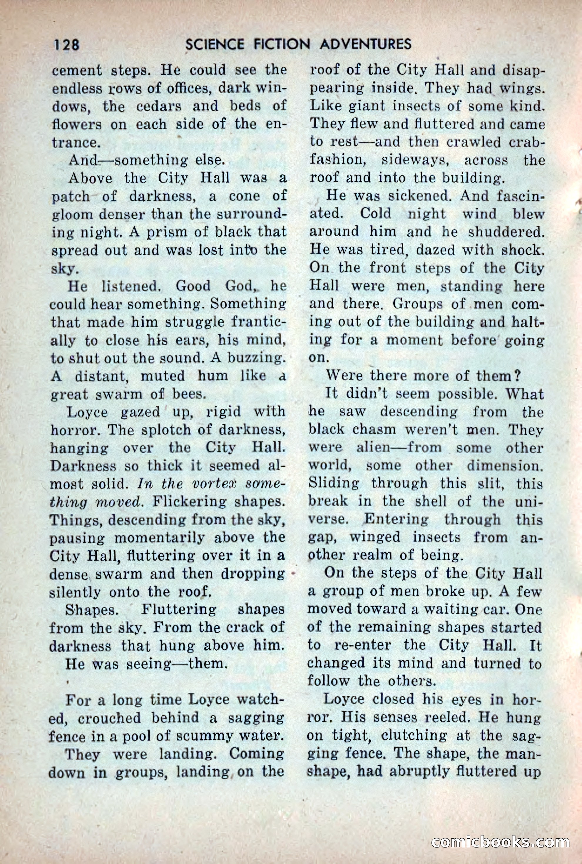 Science Fiction Adventures, December 1953 — page 130 of 164