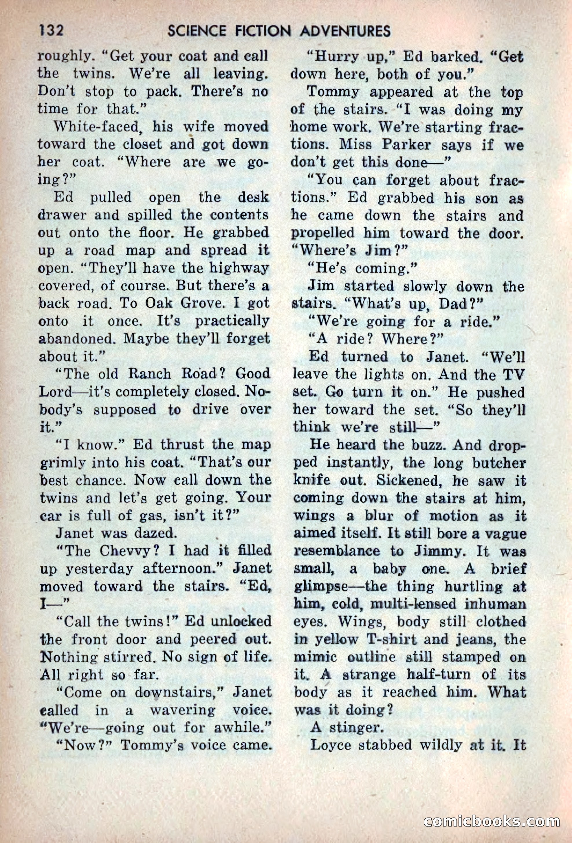 Science Fiction Adventures, December 1953 — page 134 of 164