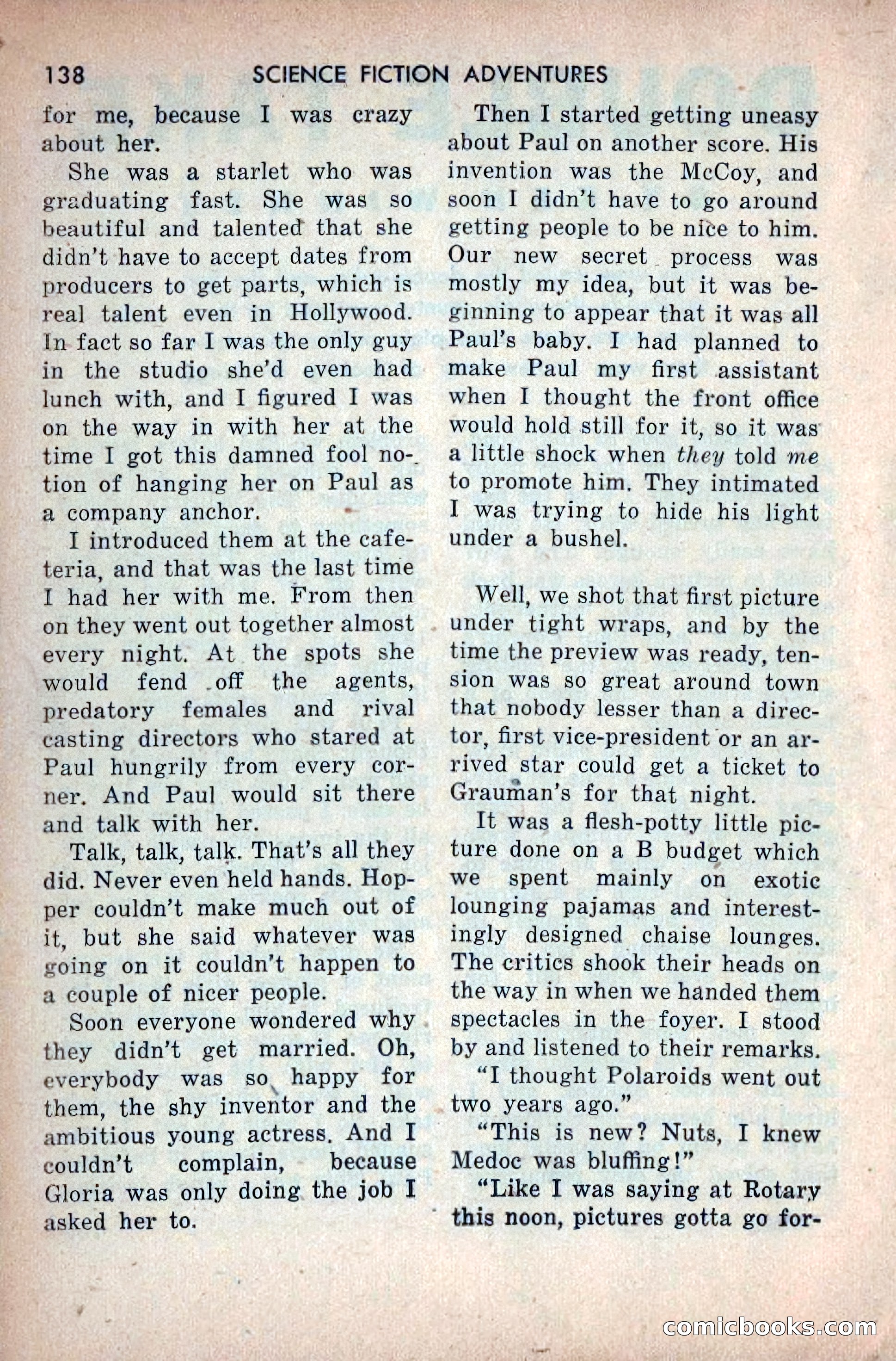 Science Fiction Adventures, December 1953 — page 140 of 164